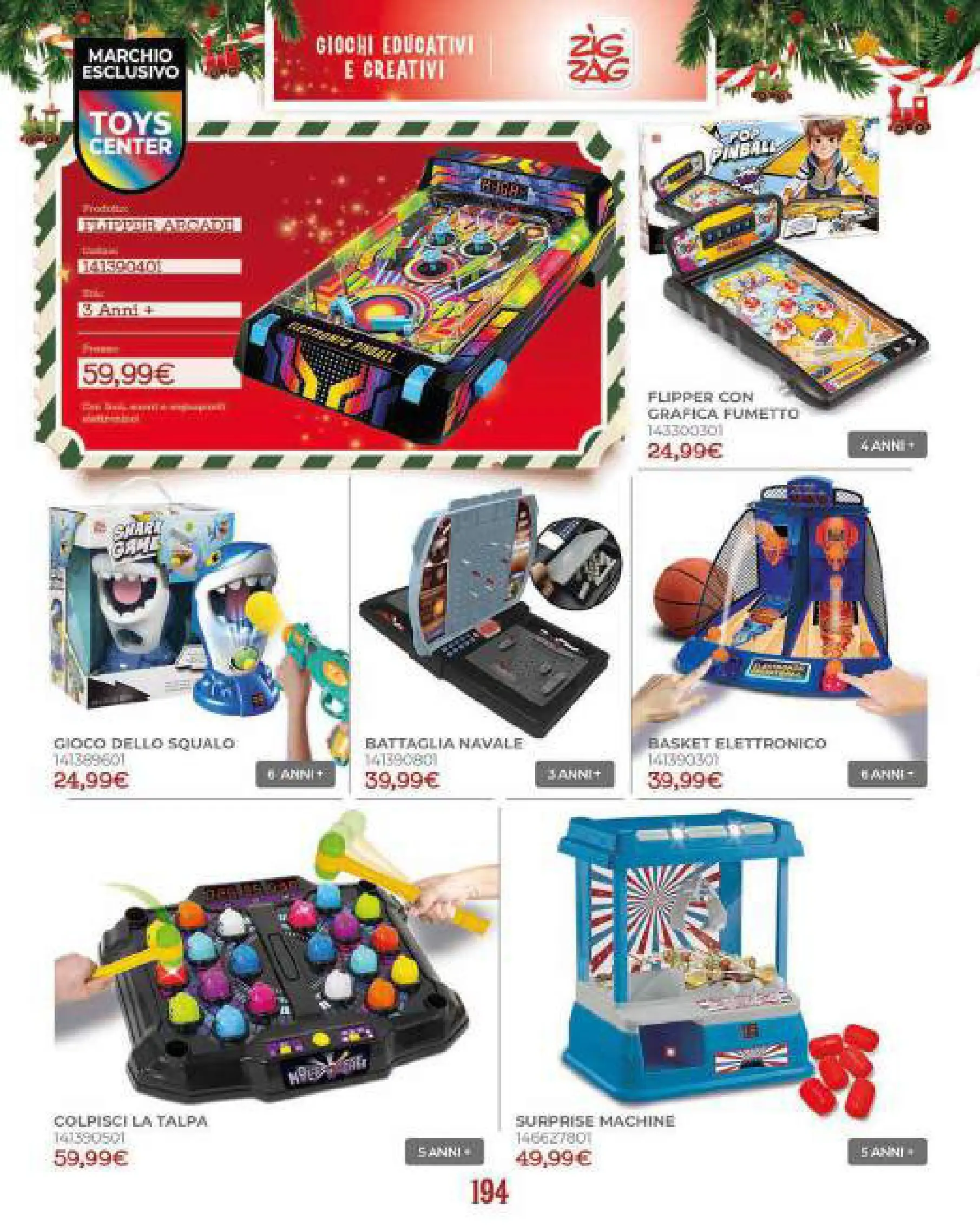Toys Center - Catalogo di Natale 2025 dal 19/10/2025 anteprima > nuovo offerte!⏳ | Pagina: 196 | Prodotti: Gioco Nuovo Toys Center - Catalogo di Natale 2025 dal 19/10/2025 > offerte anteprima 🛍️ | Pagina: 196 | Prodotti: Gioco