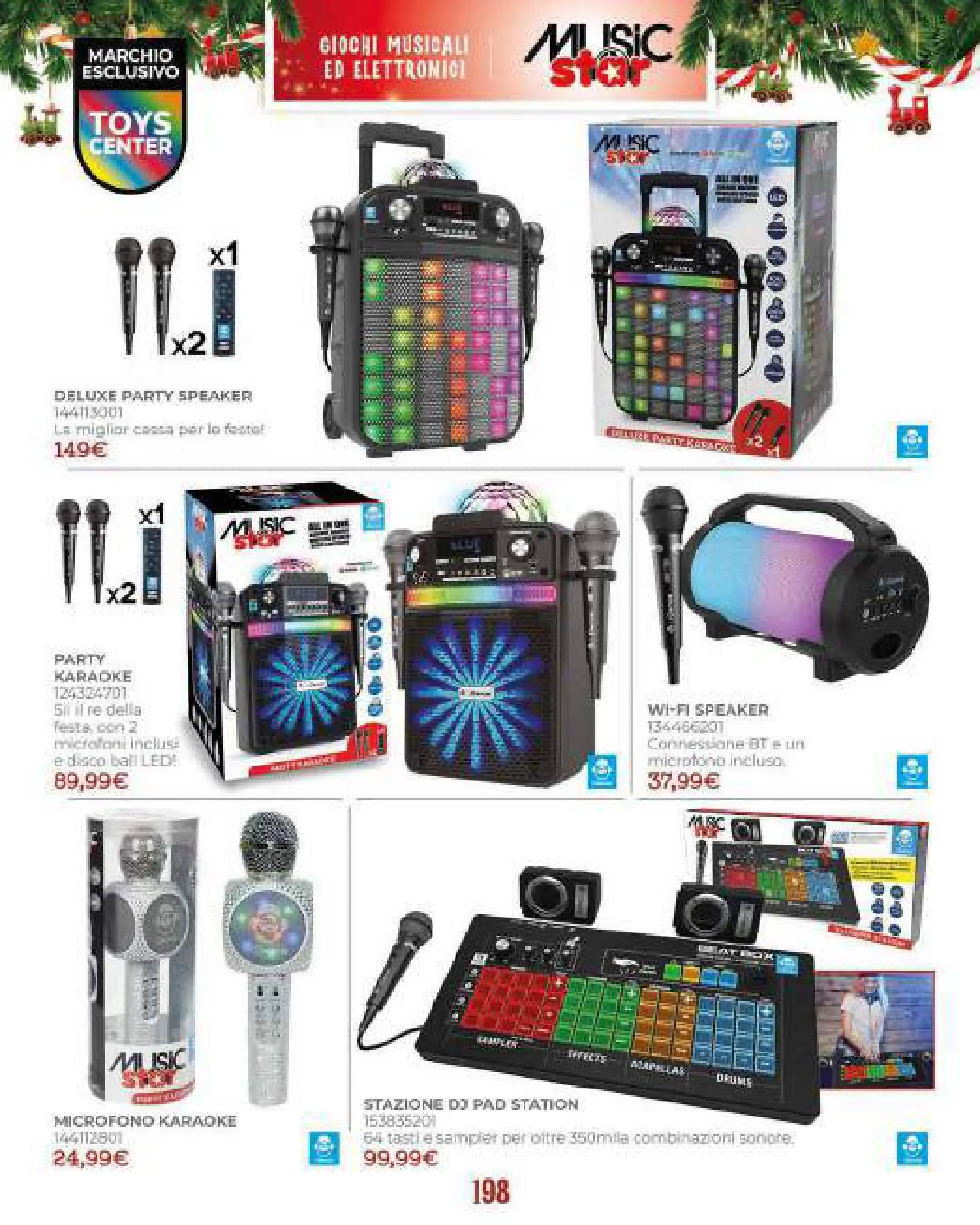 Toys Center - Catalogo di Natale 2025 dal 19/10/2025 anteprima > nuovo offerte!⏳ | Pagina: 200 | Prodotti: Disco, Microfono, Speaker Nuovo Toys Center - Catalogo di Natale 2025 dal 19/10/2025 > offerte anteprima 🛍️ | Pagina: 200 | Prodotti: Disco, Microfono, Speaker