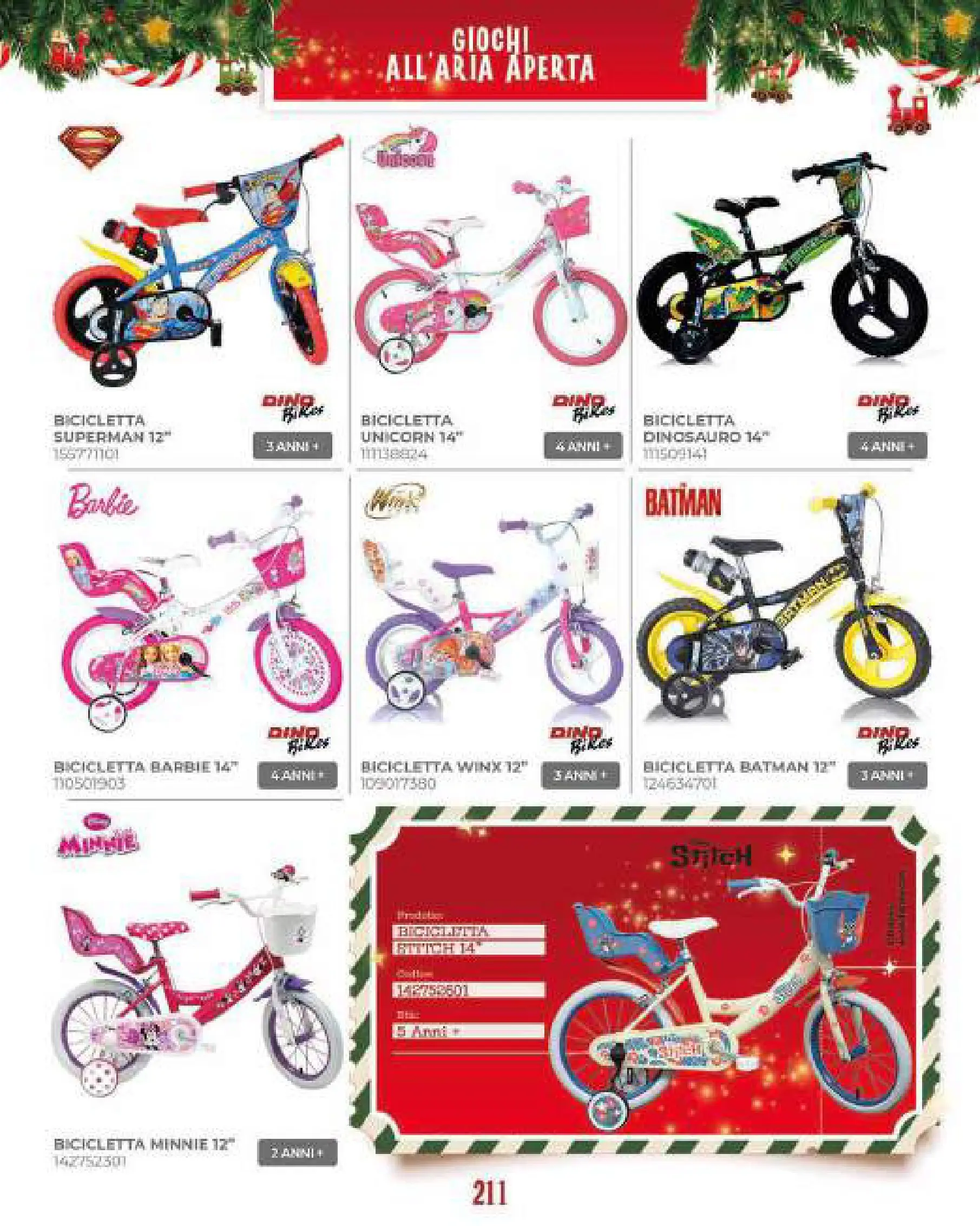 Toys Center - Catalogo di Natale 2025 dal 19/10/2025 anteprima > nuovo offerte!⏳ | Pagina: 213 | Prodotti: Bicicletta Nuovo Toys Center - Catalogo di Natale 2025 dal 19/10/2025 > offerte anteprima 🛍️ | Pagina: 213 | Prodotti: Bicicletta