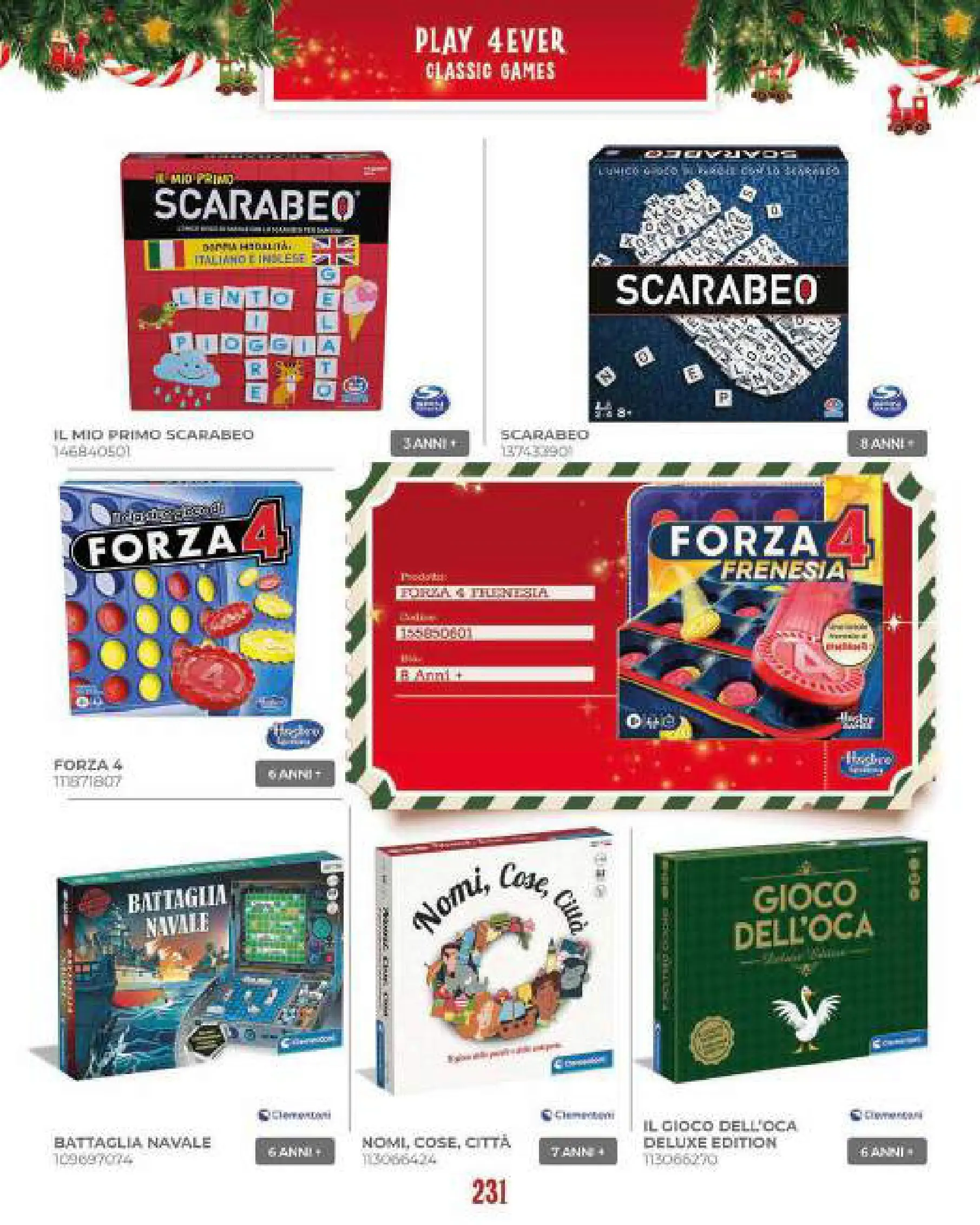 Toys Center - Catalogo di Natale 2025 dal 19/10/2025 anteprima > nuovo offerte!⏳ | Pagina: 233 | Prodotti: Gioco Nuovo Toys Center - Catalogo di Natale 2025 dal 19/10/2025 > offerte anteprima 🛍️ | Pagina: 233 | Prodotti: Gioco