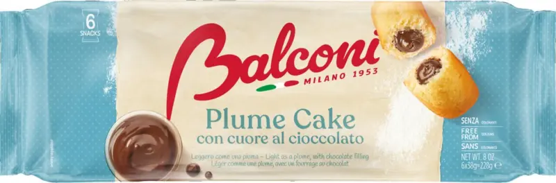 Balconi Плъм Кейк с шоколад