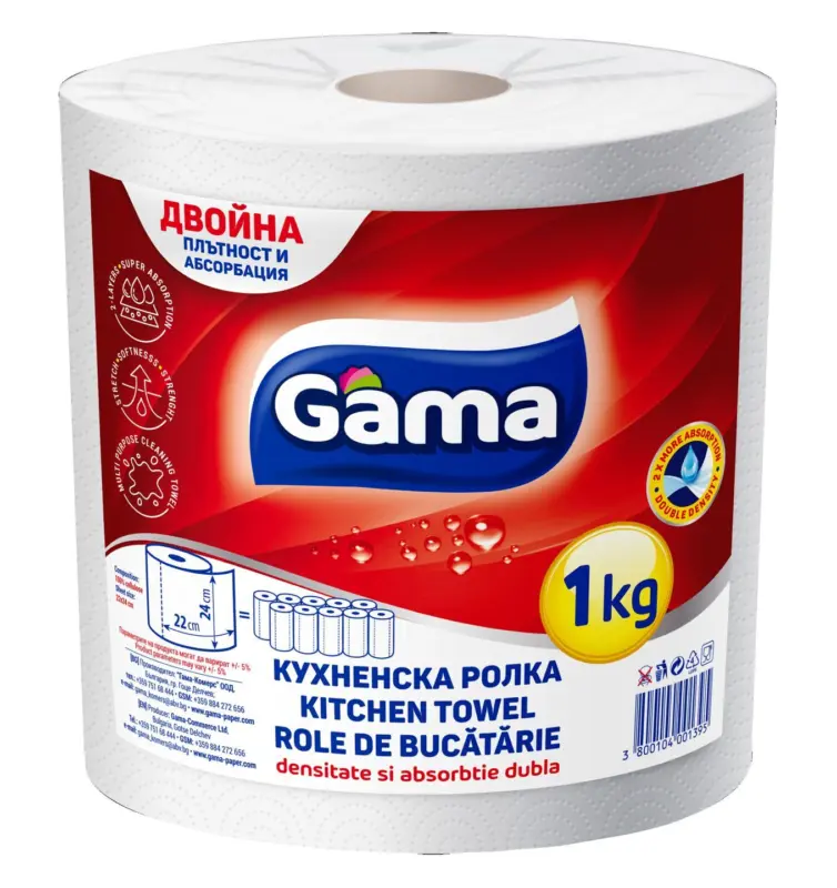 Gama Кухненска ролка двупластова