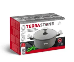 BRIO Тенджера Terra Stone Ø20 х 8,4 см