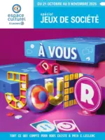 E.Leclerc Espace Culturel E.Leclerc Espace Culturel GUIDE LUDO & JEUX DE SOCIETE - au 08.11.2025
