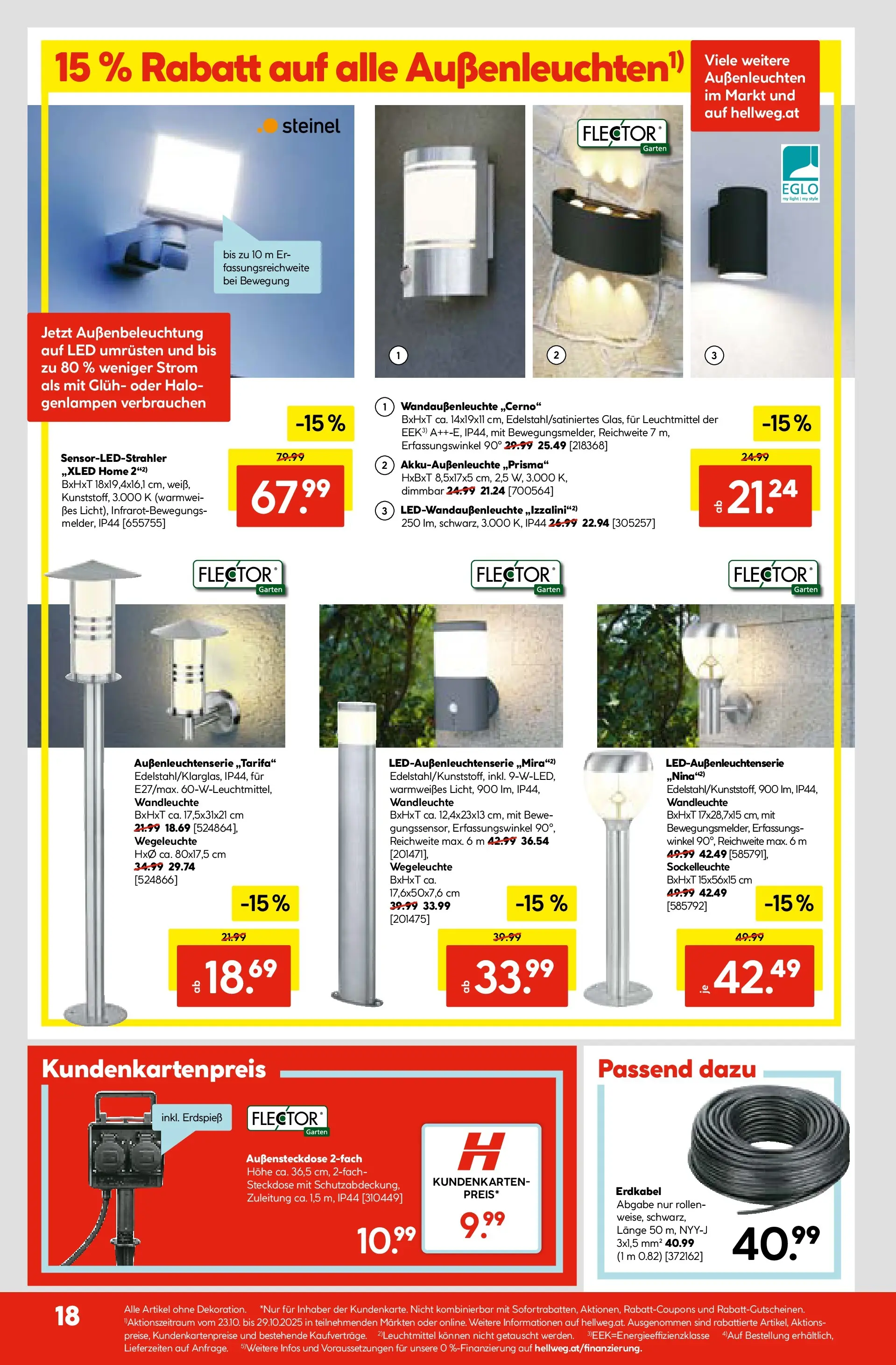 HELLWEG Raaba-Grambach von 22.10.2025 - Aktuelle Angebote | Seite: 18 | Produkte: Steckdose