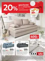 XXXLutz Lauterach - Ihr Möbelhaus bei Bregenz Gutscheinblatt Sofa - bis 25.11.2025