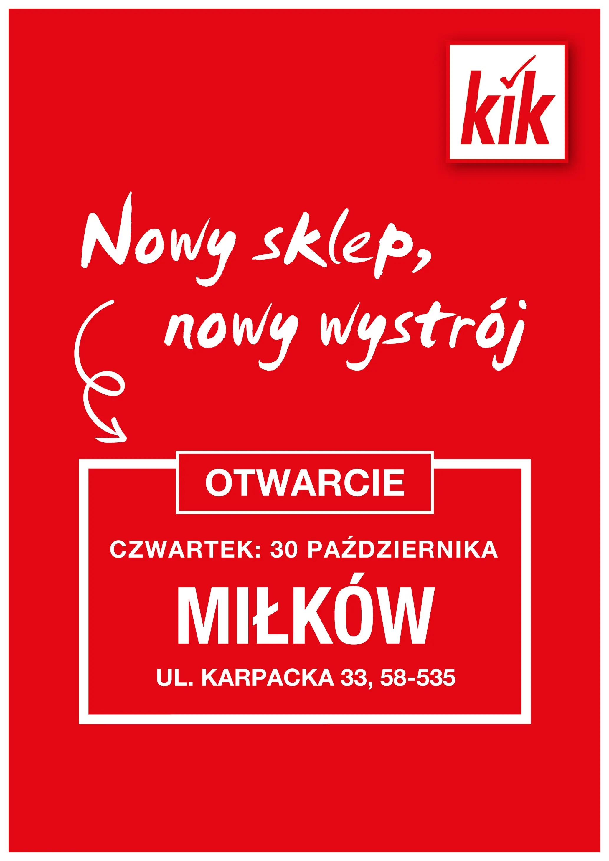 Kik gazetka od 27.10.2025 - Aktualna gazetka online | Strona: 1