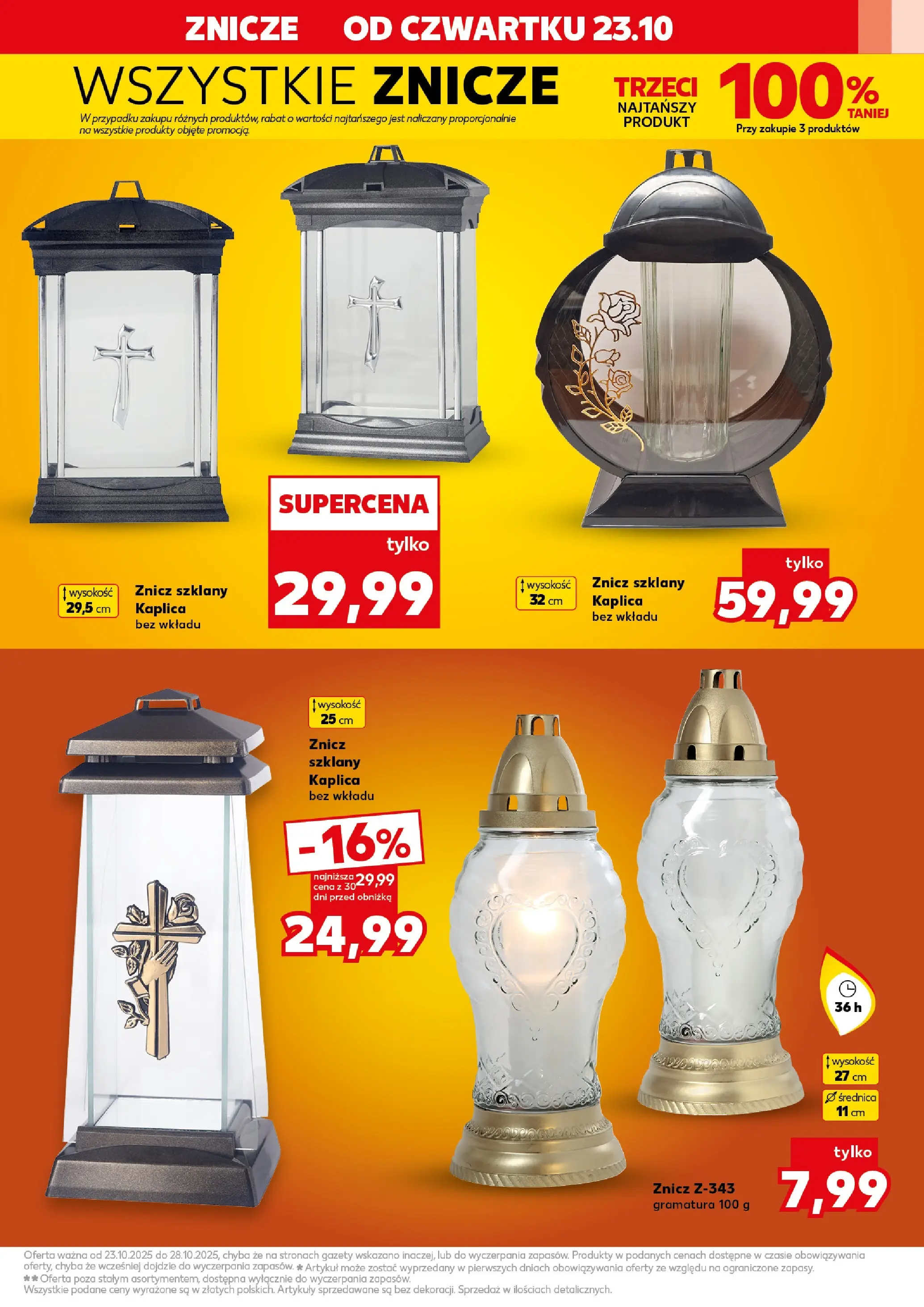 Kaufland gazetka - Znicze od 23.10.2025 - od jutra PDF | Strona: 7