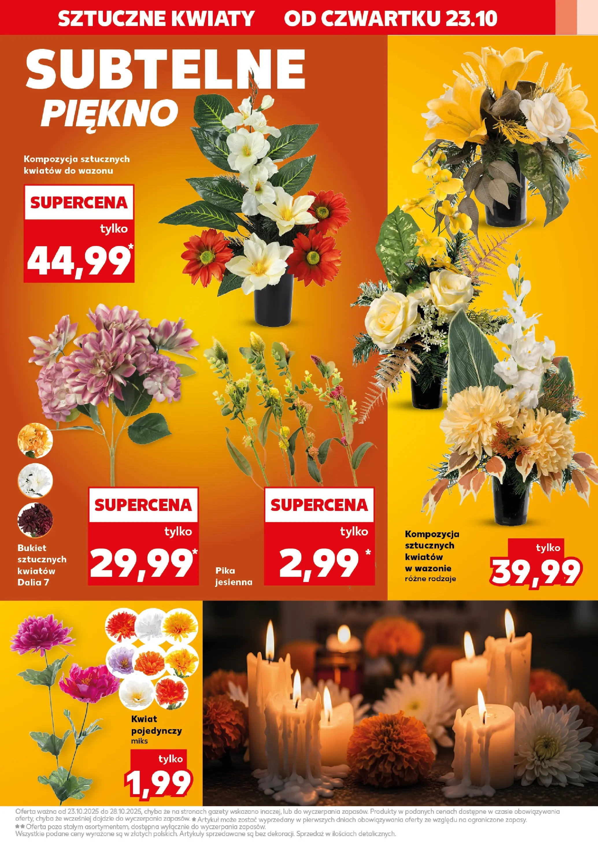 Kaufland gazetka - Znicze od 23.10.2025 - od jutra PDF | Strona: 13