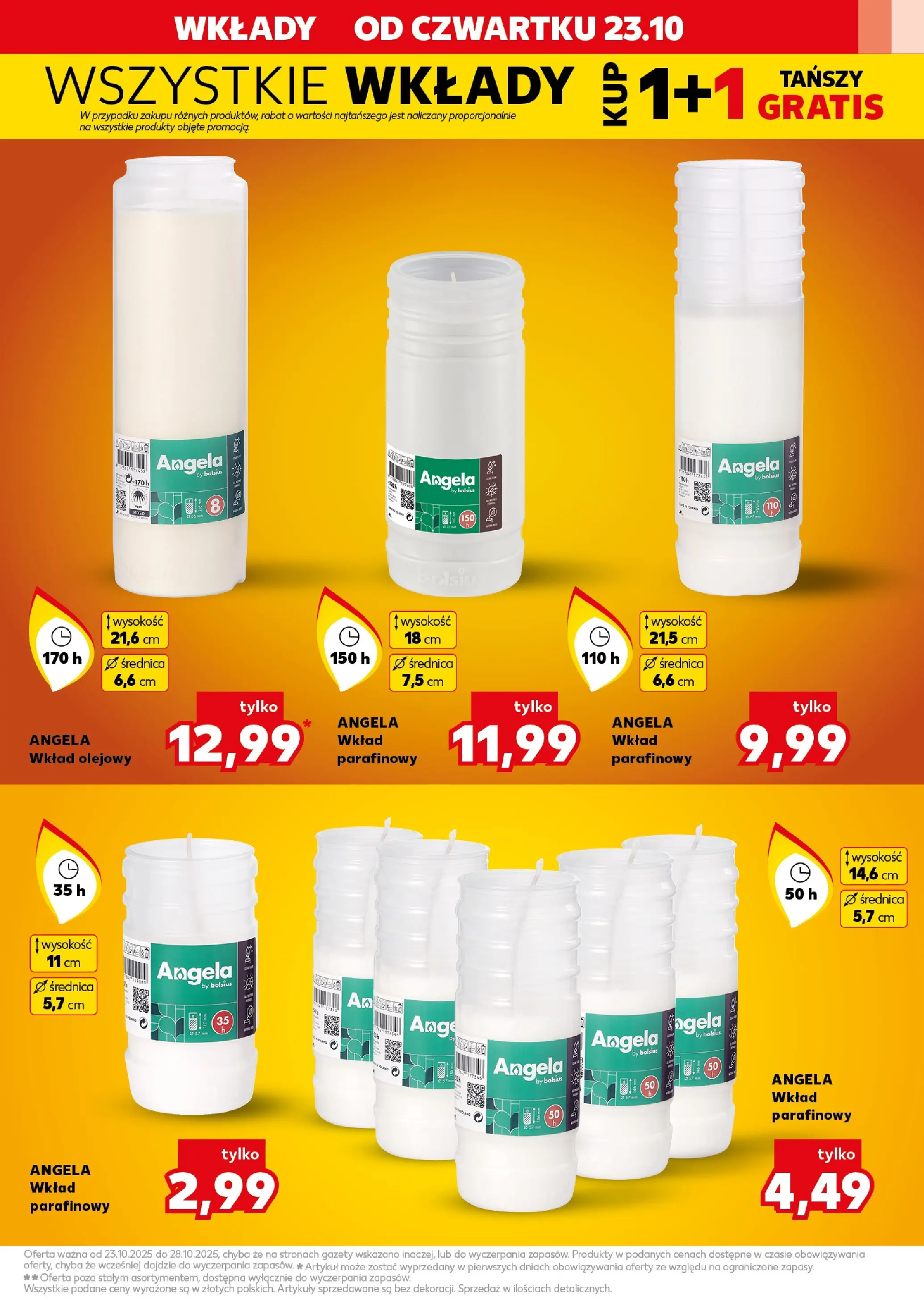 Kaufland gazetka - Znicze od 23.10.2025 - od jutra PDF | Strona: 15