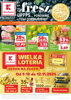 Pogląd oferty "Kaufland gazetka" - ważna od 23.10.2025