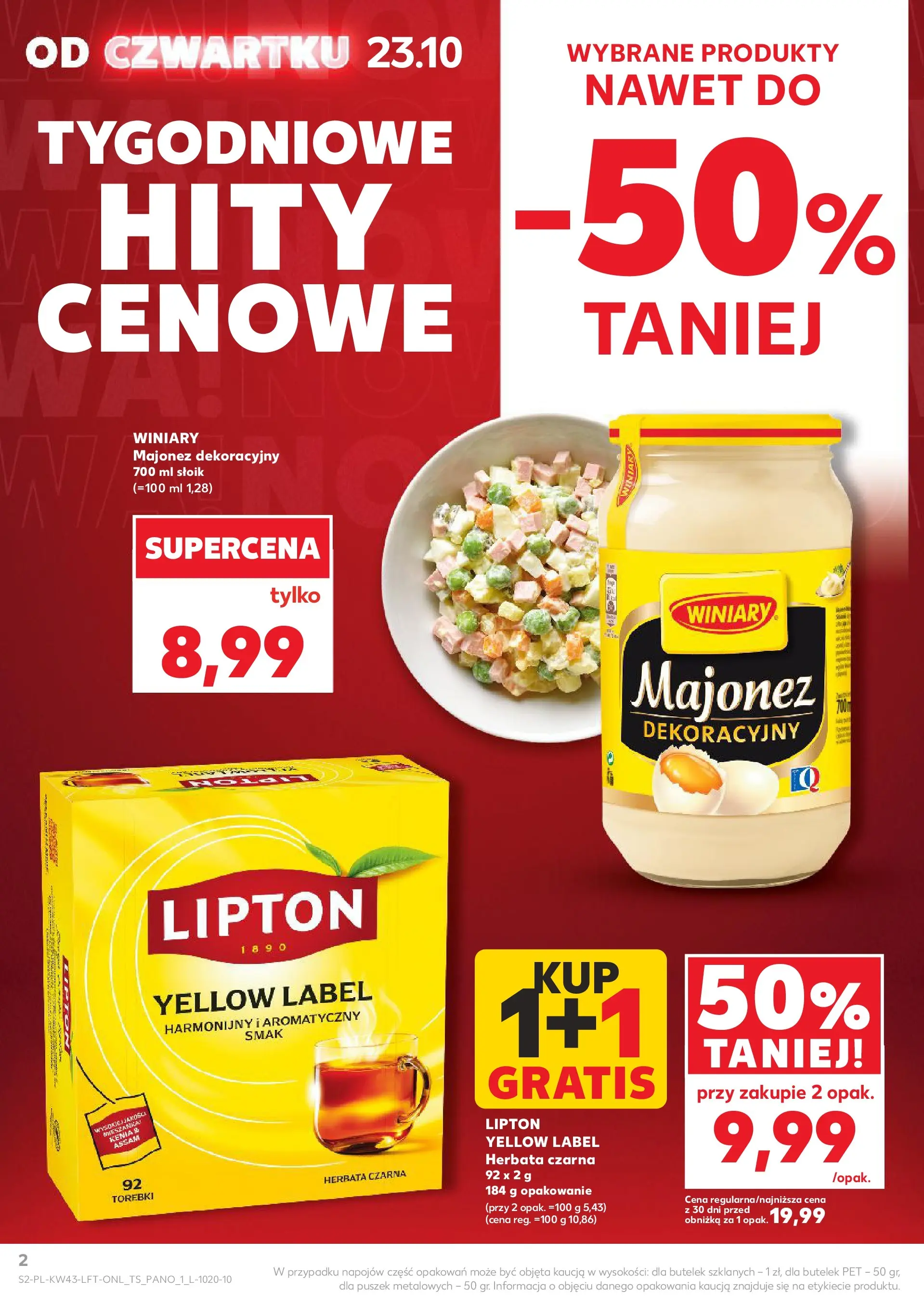 Kaufland gazetka od 23.10.2025 - od jutra PDF | Strona: 2