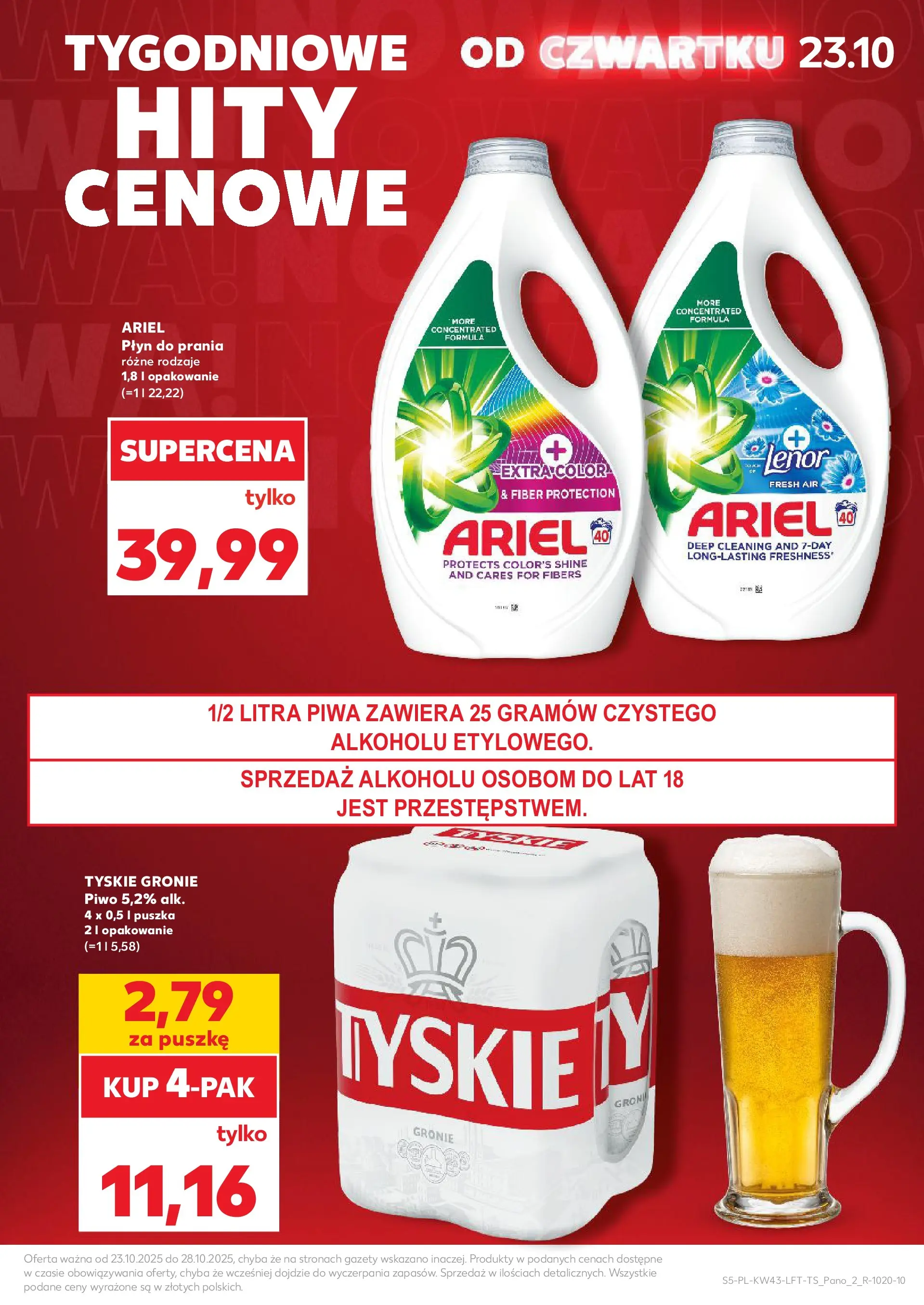 Kaufland gazetka od 23.10.2025 - od jutra PDF | Strona: 5