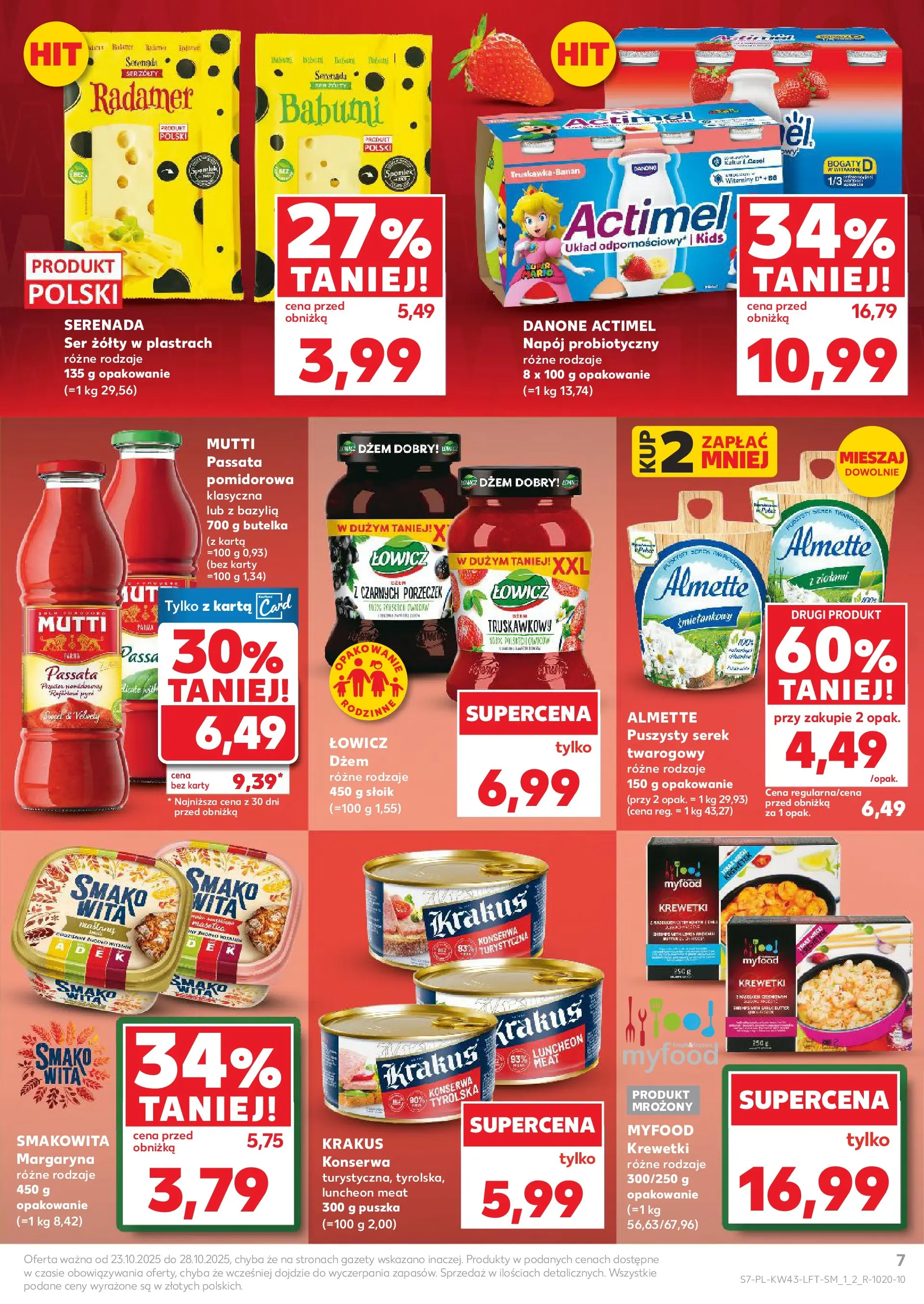 Kaufland gazetka od 23.10.2025 - od jutra PDF | Strona: 7