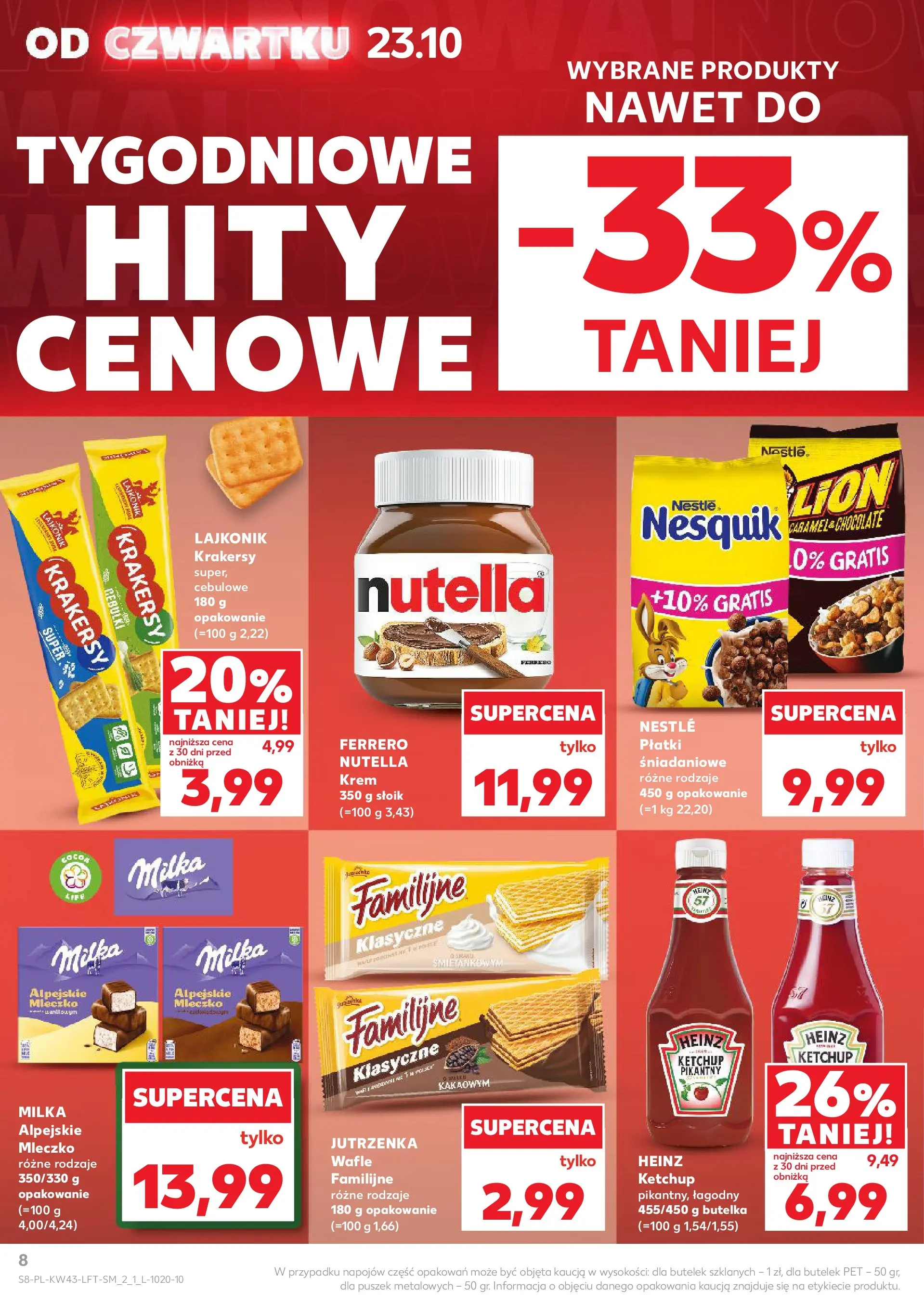Kaufland gazetka od 23.10.2025 - od jutra PDF | Strona: 8