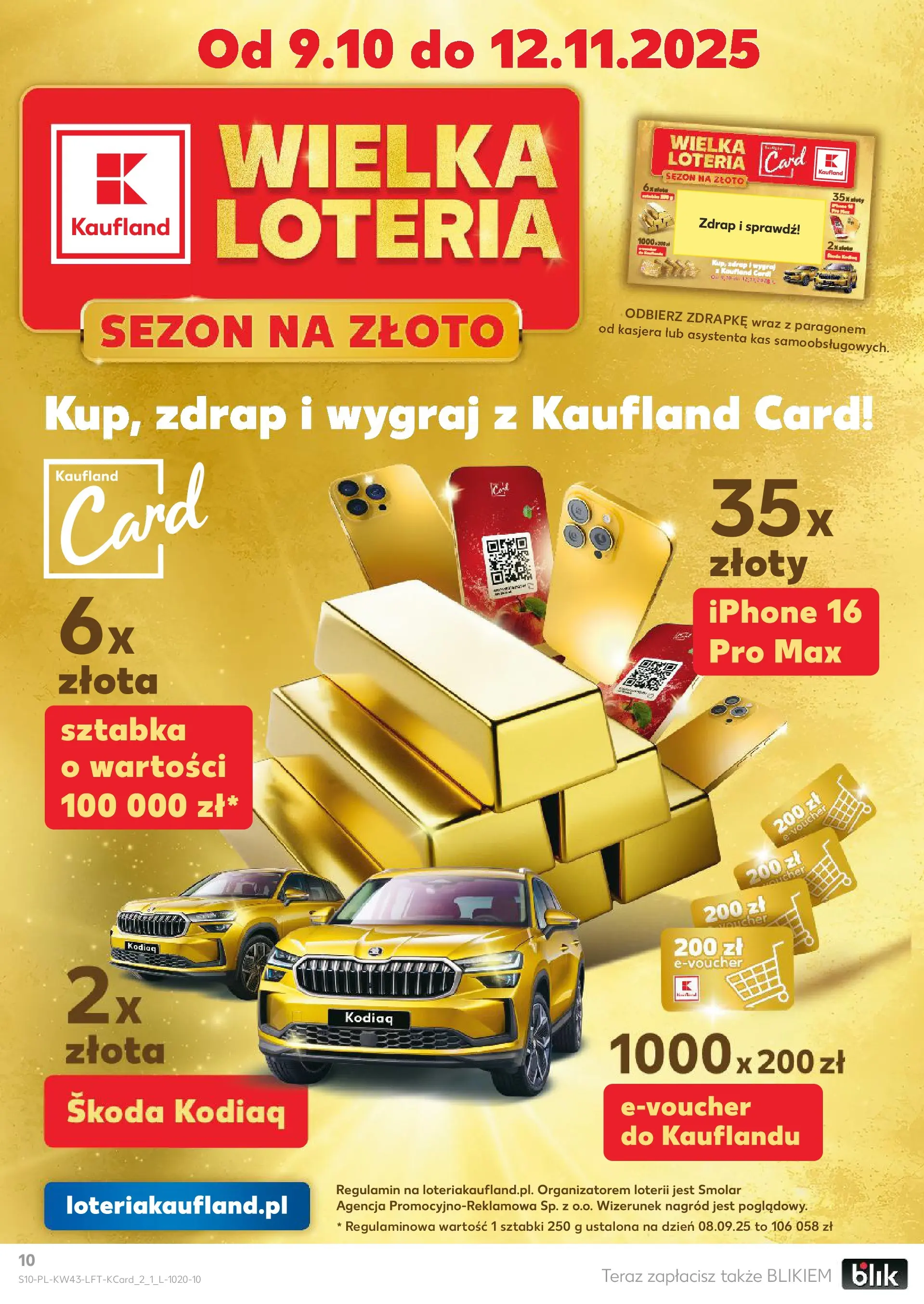 Kaufland gazetka od 23.10.2025 - od jutra PDF | Strona: 10