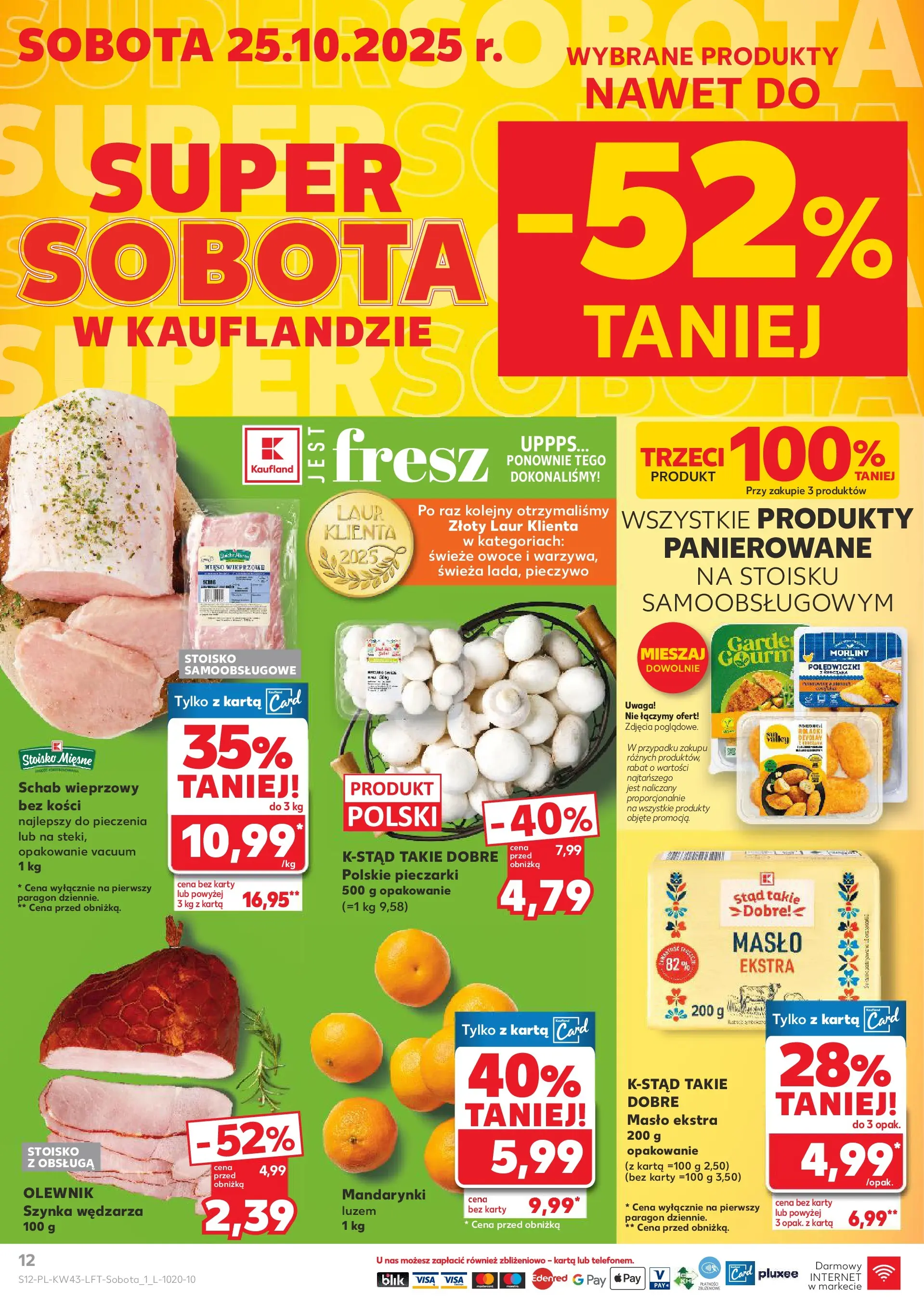 Kaufland gazetka od 23.10.2025 - od jutra PDF | Strona: 12
