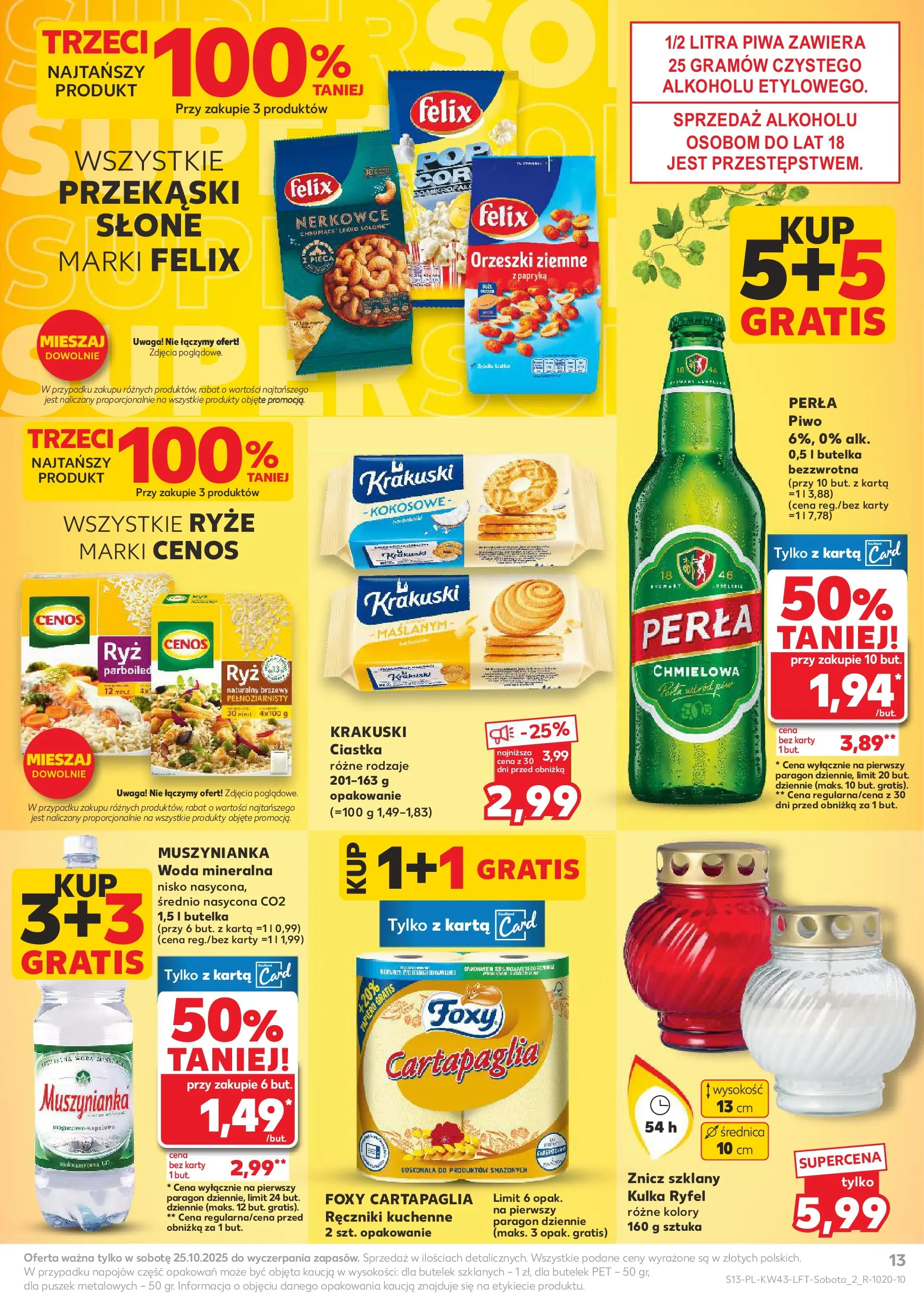 Kaufland gazetka od 23.10.2025 - od jutra PDF | Strona: 13