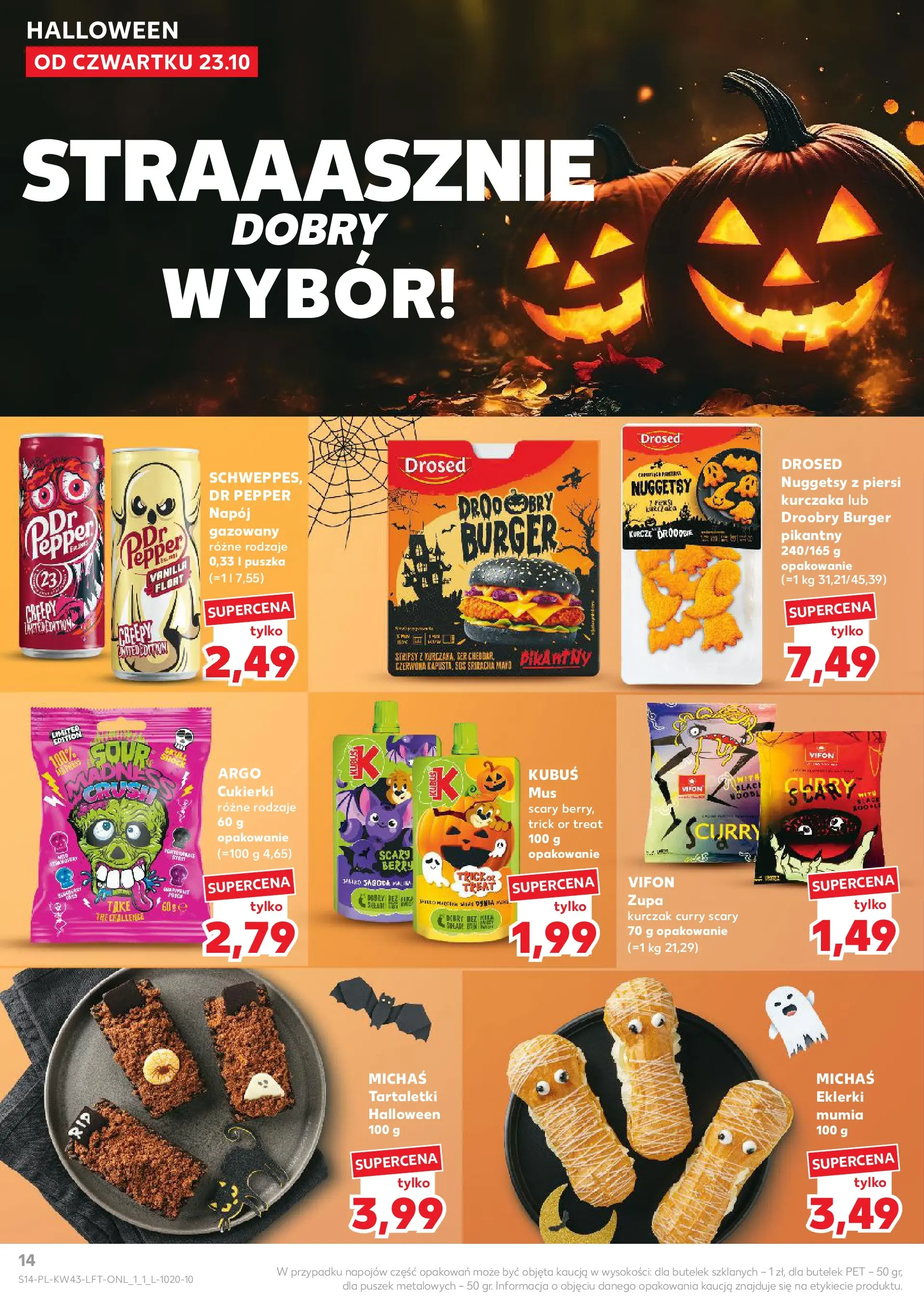Kaufland gazetka od 23.10.2025 - od jutra PDF | Strona: 14