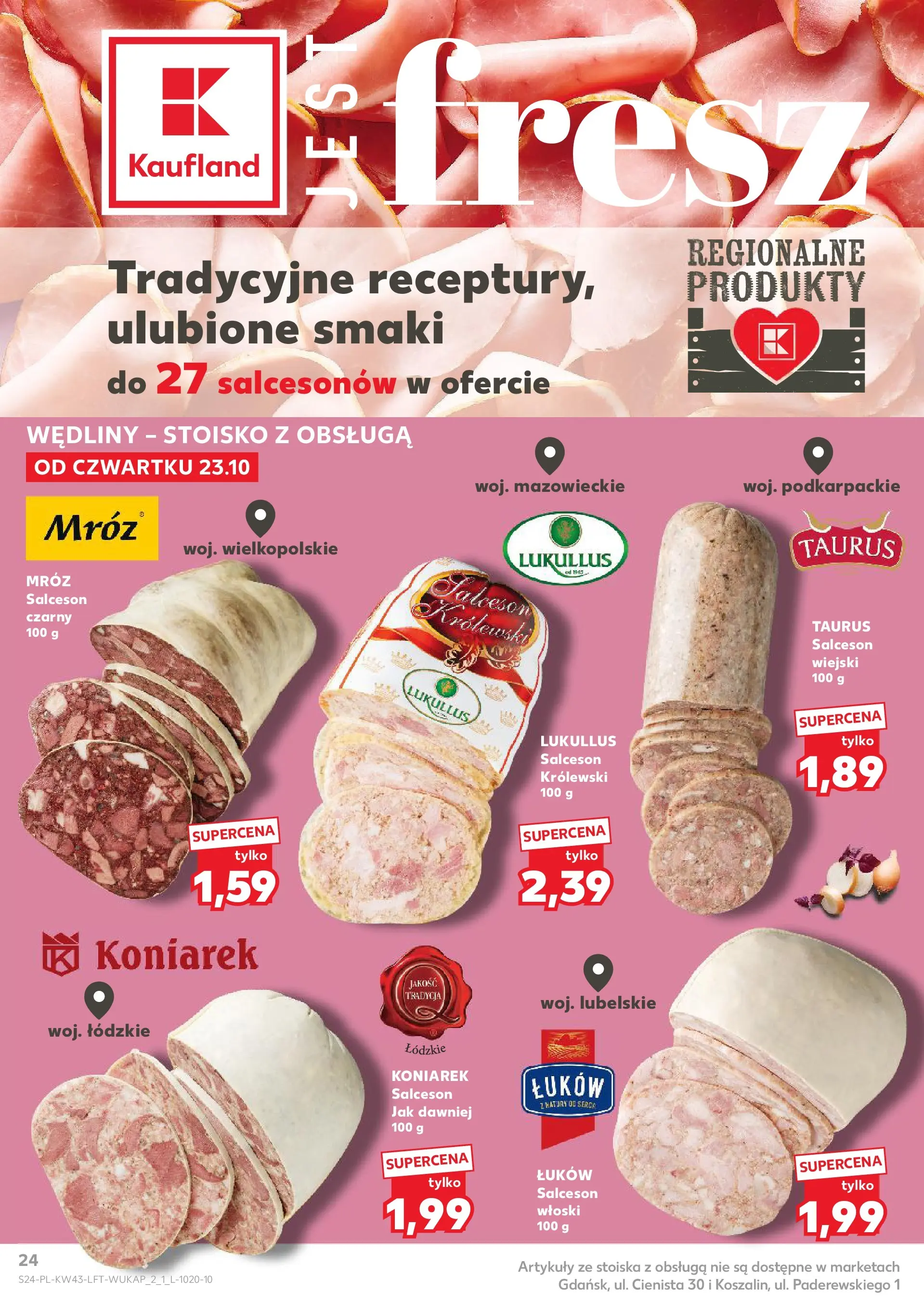 Kaufland gazetka od 23.10.2025 - od jutra PDF | Strona: 24