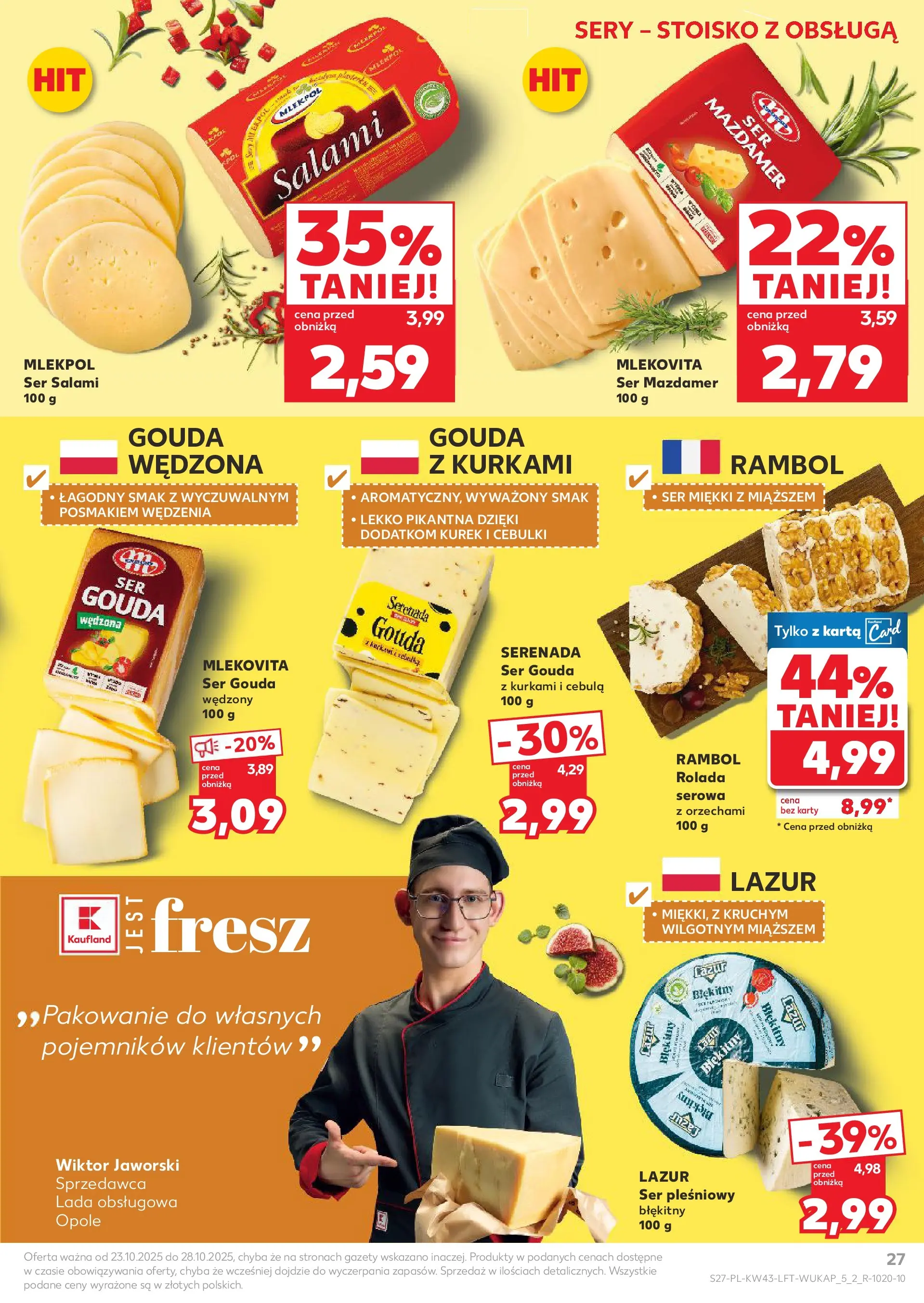Kaufland gazetka od 23.10.2025 - od jutra PDF | Strona: 27