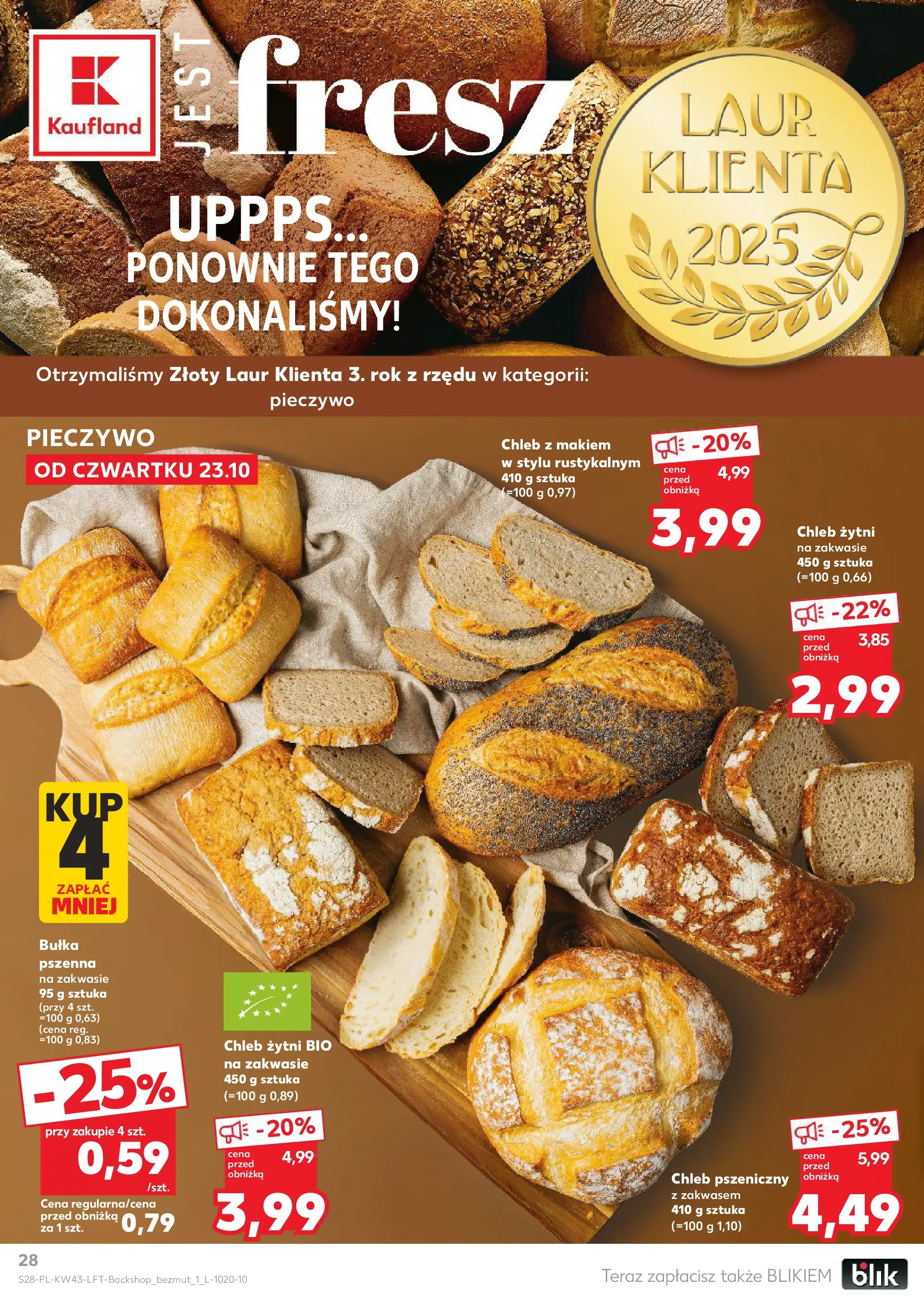 Kaufland gazetka od 23.10.2025 - od jutra PDF | Strona: 28