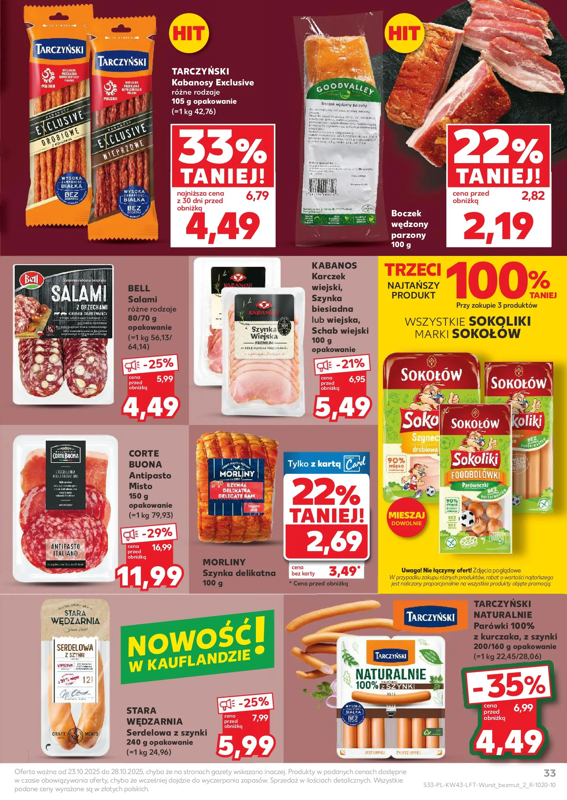 Kaufland gazetka od 23.10.2025 - od jutra PDF | Strona: 33