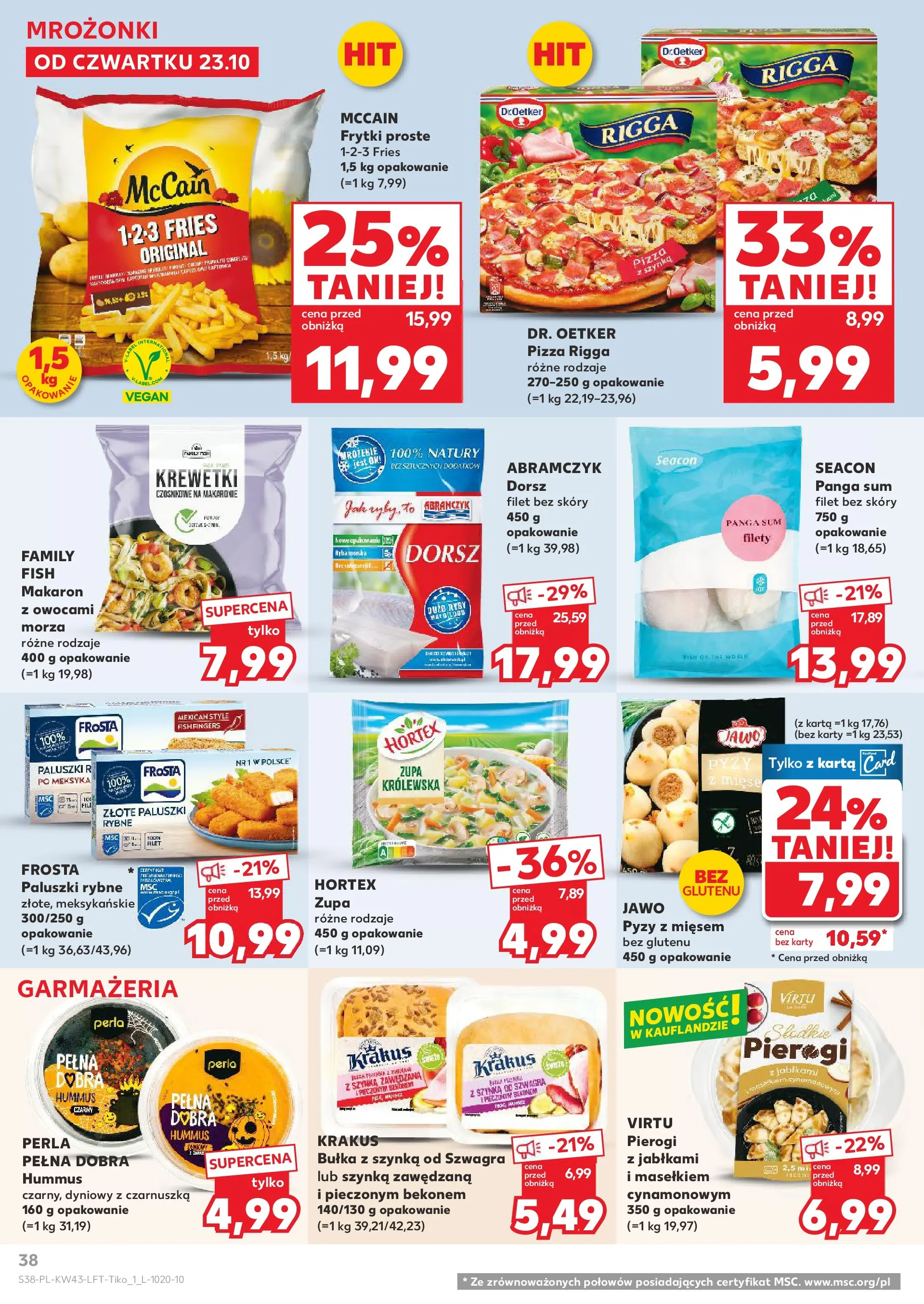 Kaufland gazetka od 23.10.2025 - od jutra PDF | Strona: 38