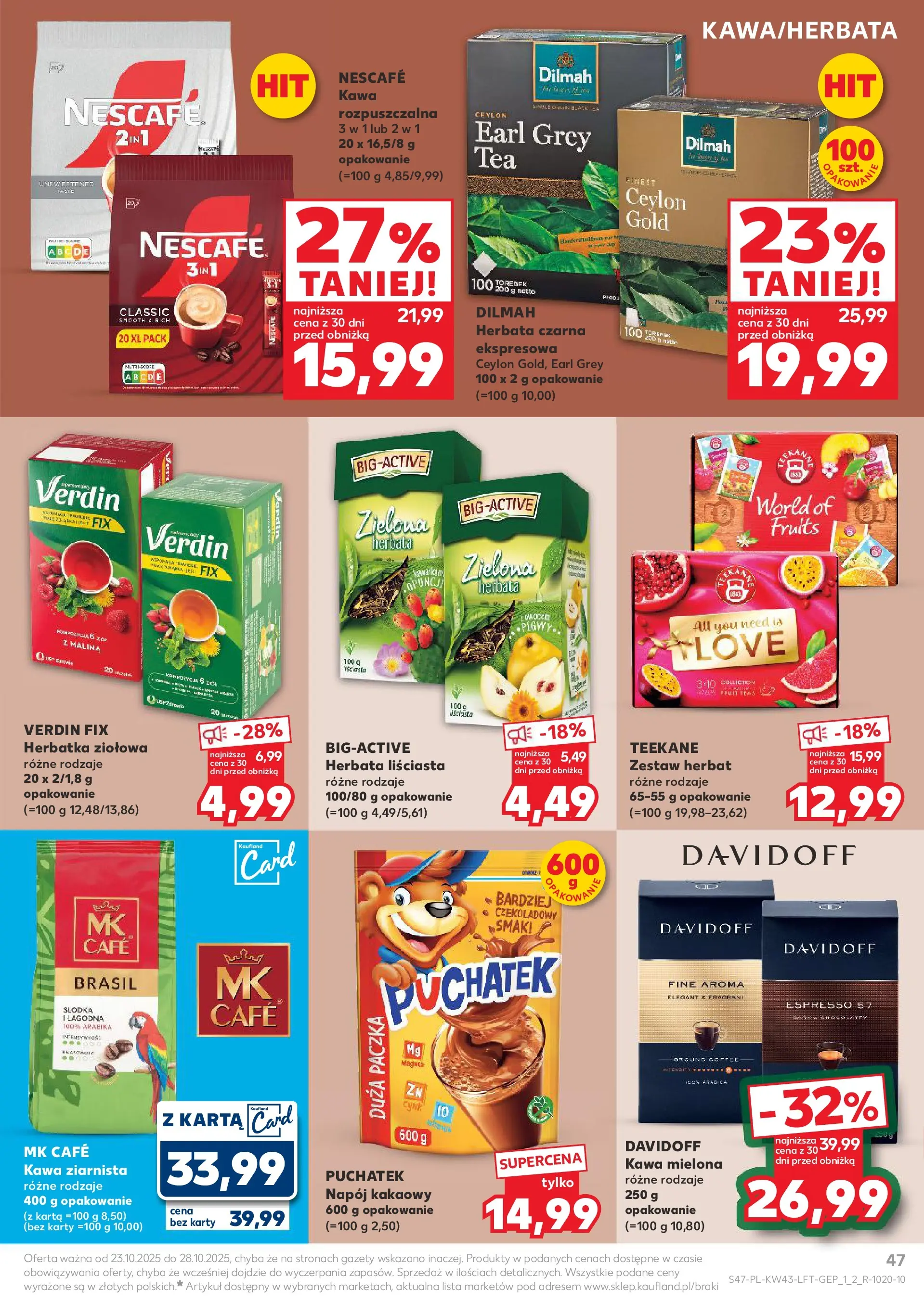 Kaufland gazetka od 23.10.2025 - od jutra PDF | Strona: 47