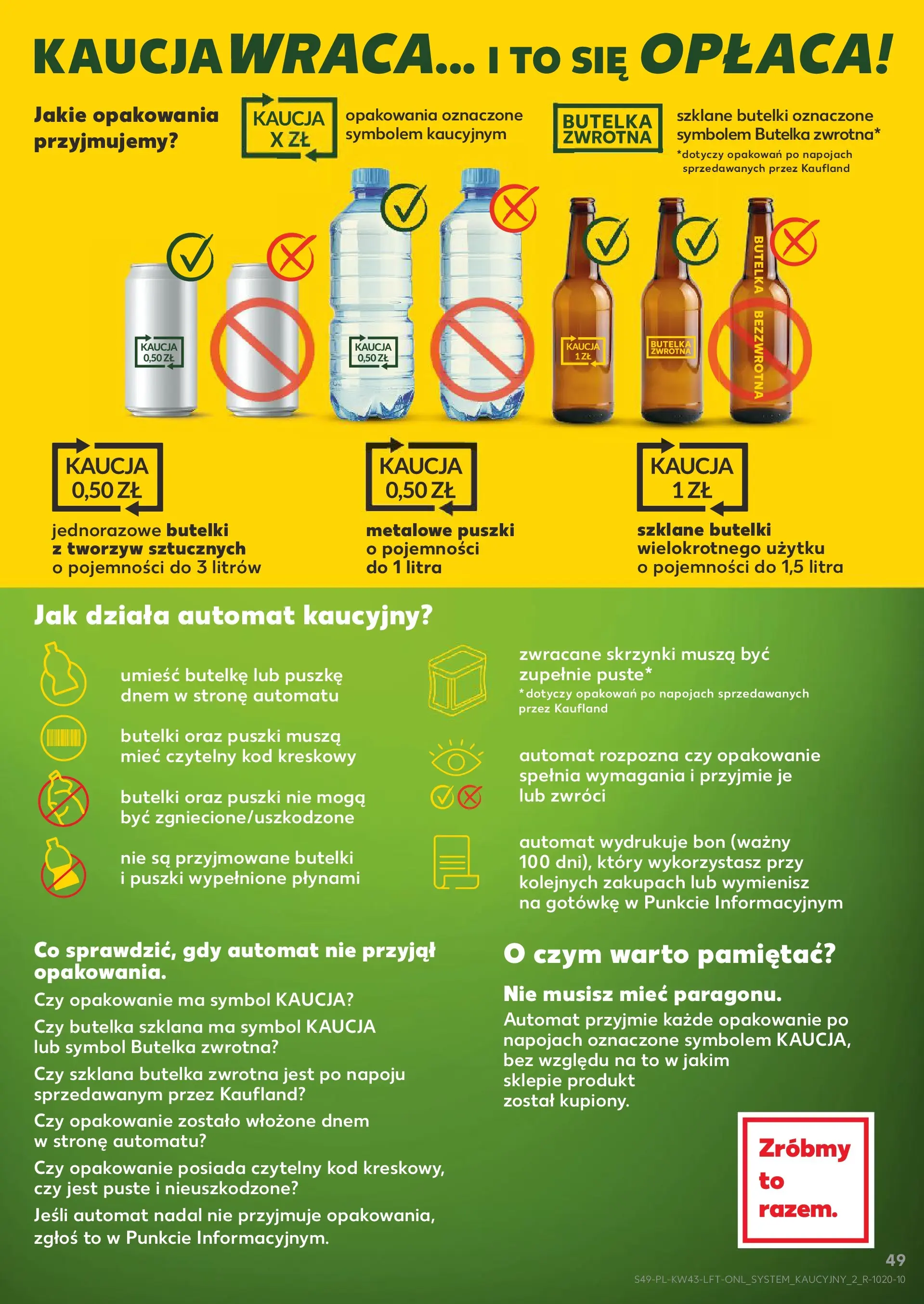 Kaufland gazetka od 23.10.2025 - od jutra PDF | Strona: 49