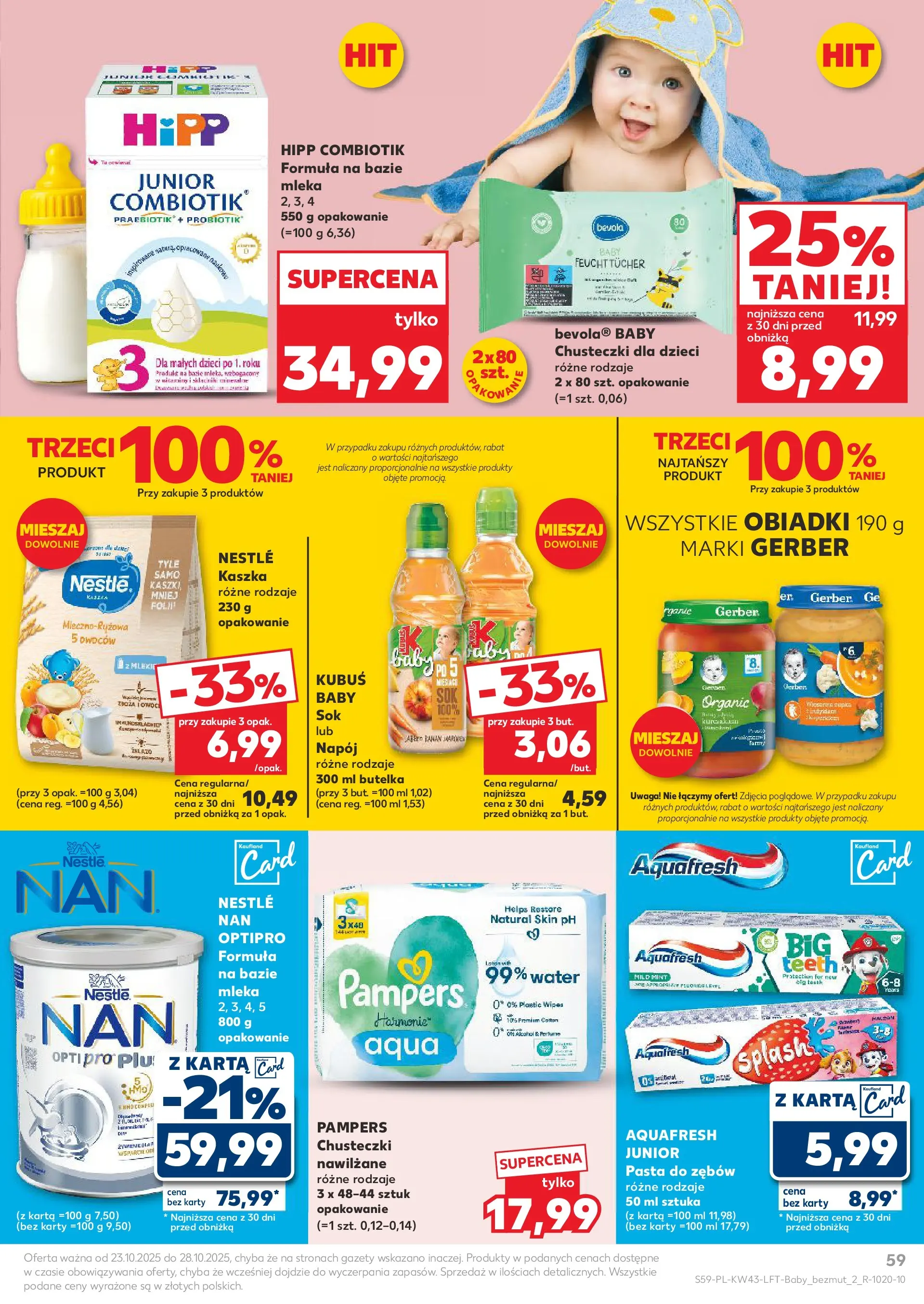 Kaufland gazetka od 23.10.2025 - od jutra PDF | Strona: 59