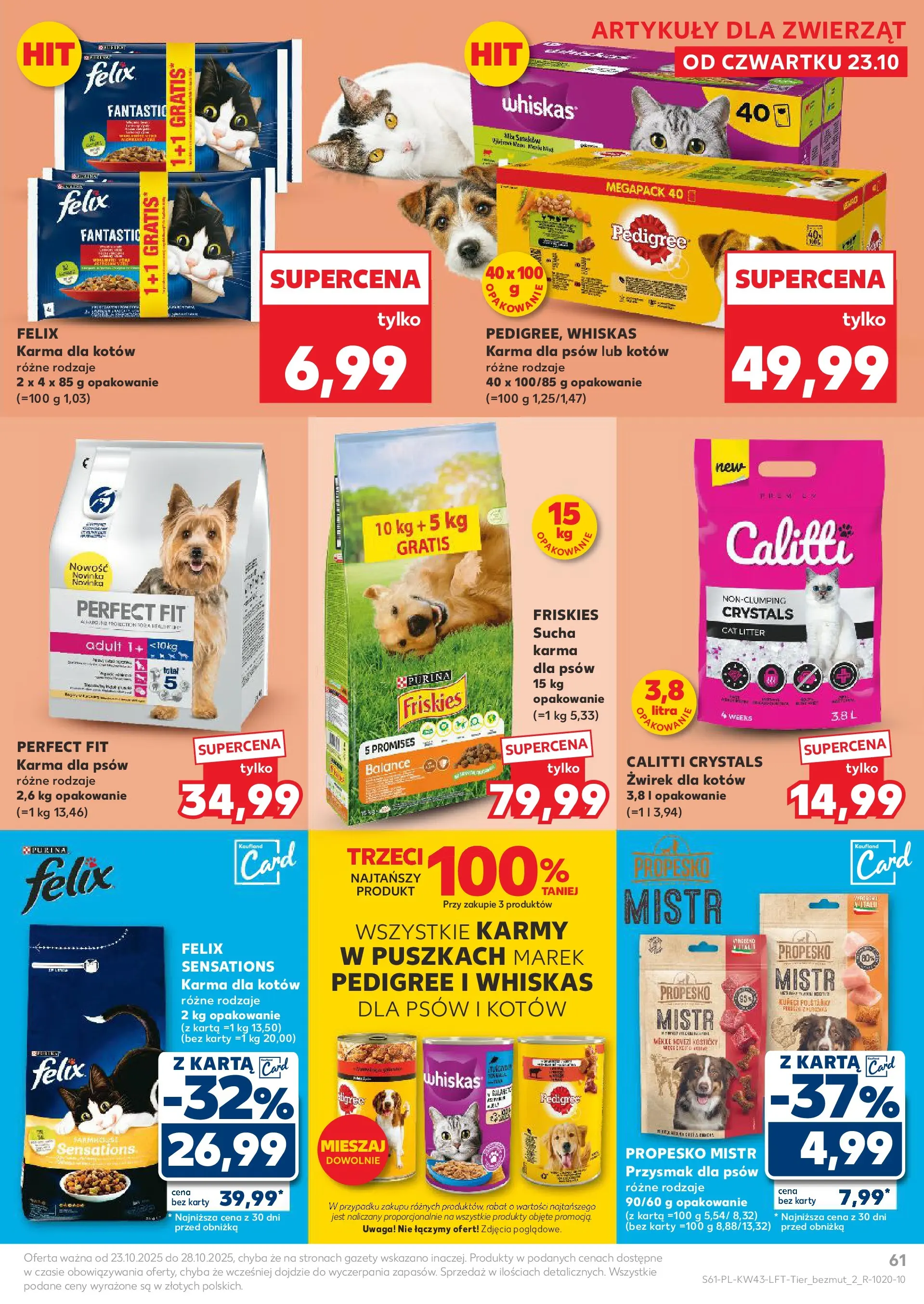 Kaufland gazetka od 23.10.2025 - od jutra PDF | Strona: 61