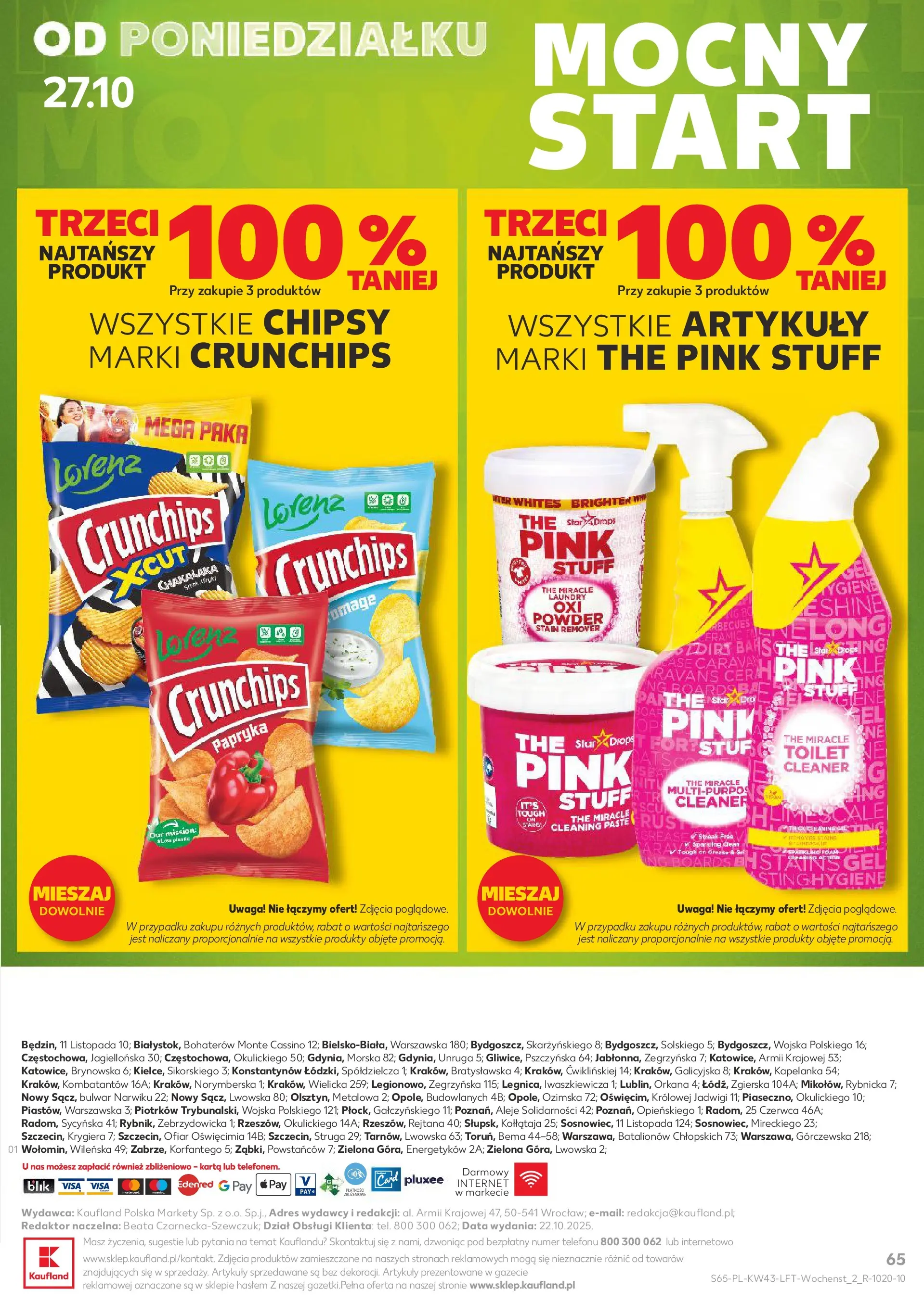 Kaufland gazetka od 23.10.2025 - od jutra PDF | Strona: 65