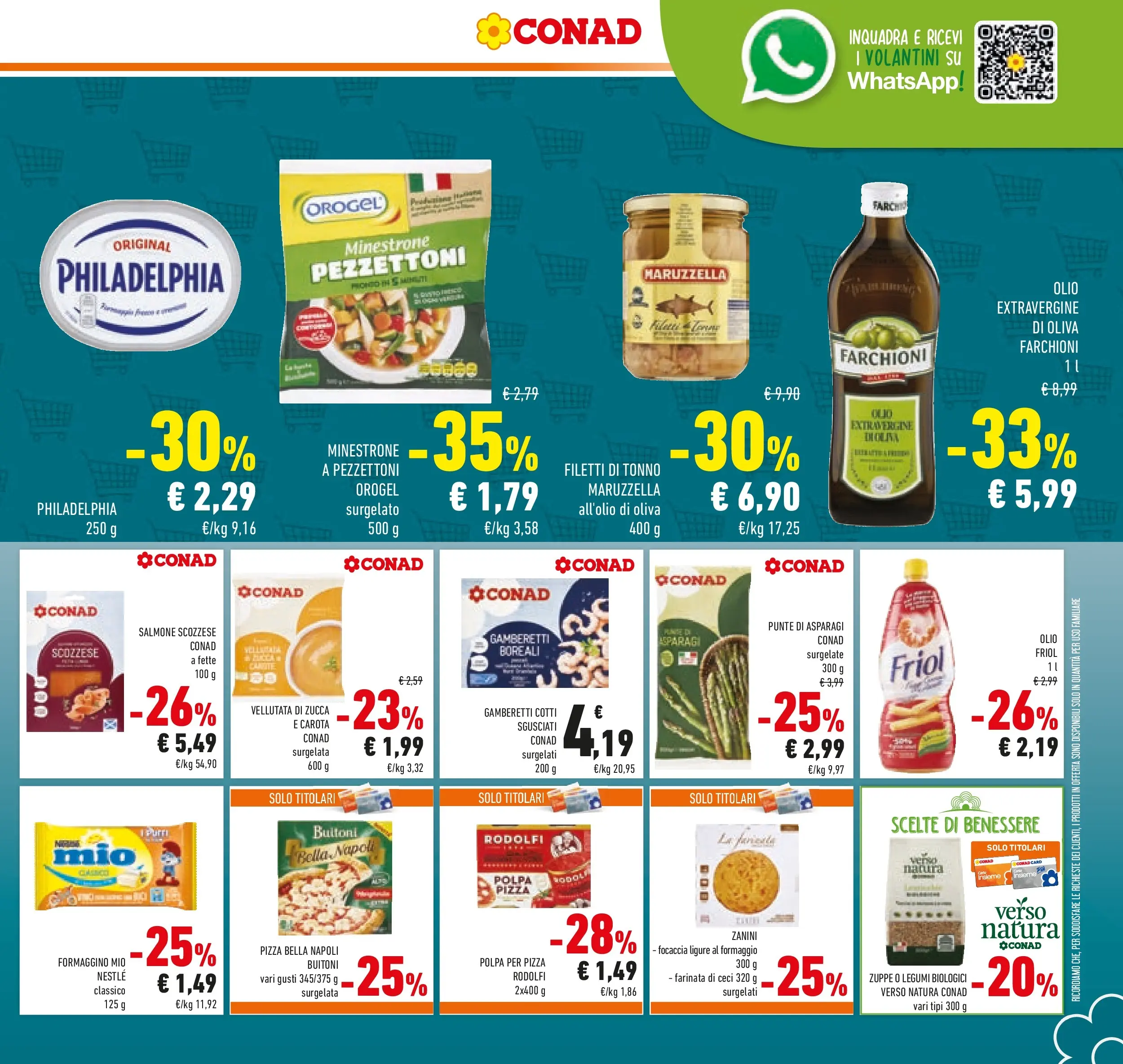 Volantino Conad dal 21/10/2025 > Anteprima | Pagina: 17 | Prodotti: Legumi, Carota, Ceci, Gamberetti