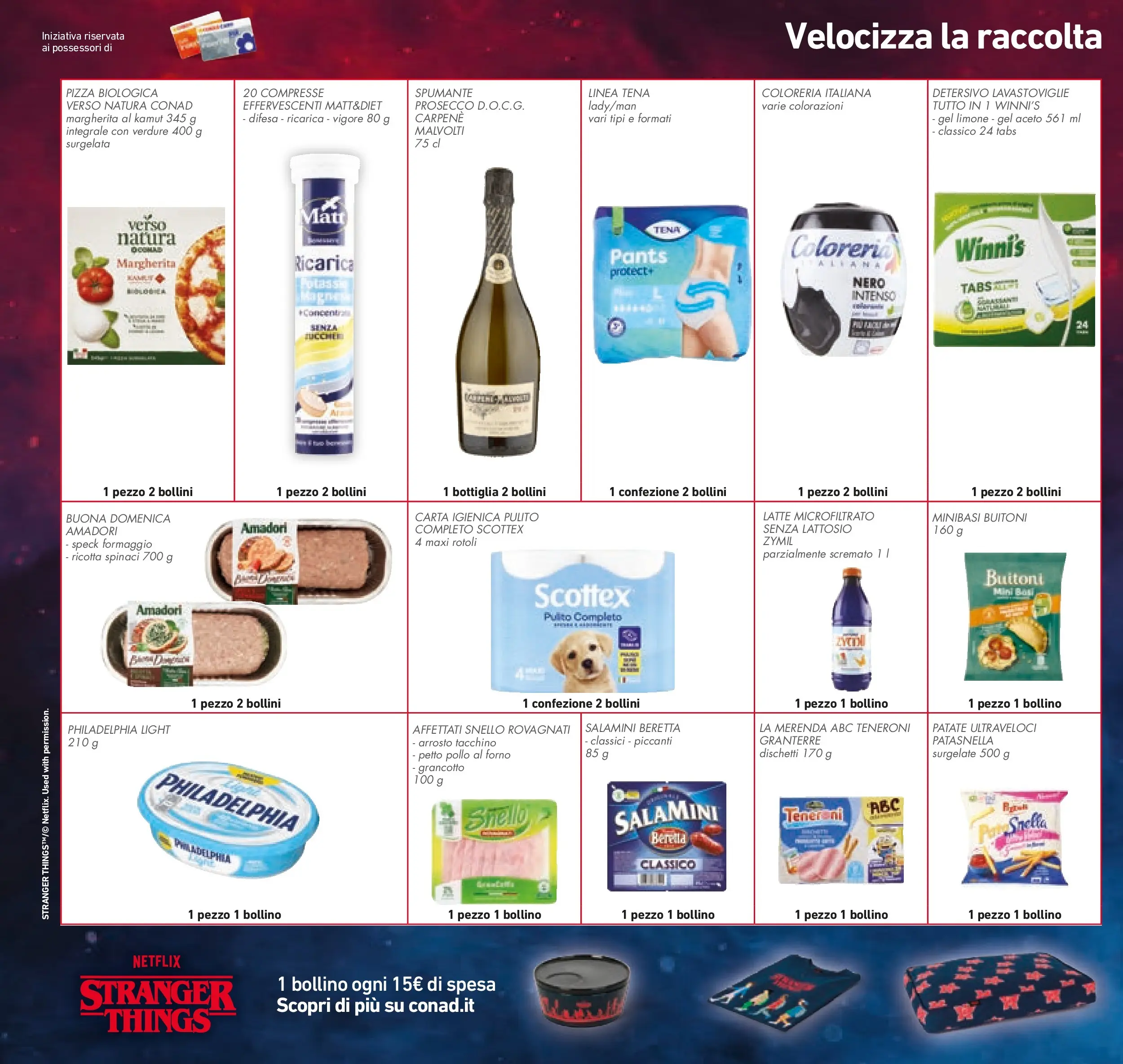 Volantino Conad dal 21/10/2025 > Anteprima | Pagina: 36 | Prodotti: Pizza, Prosecco, Formaggio, Ricotta