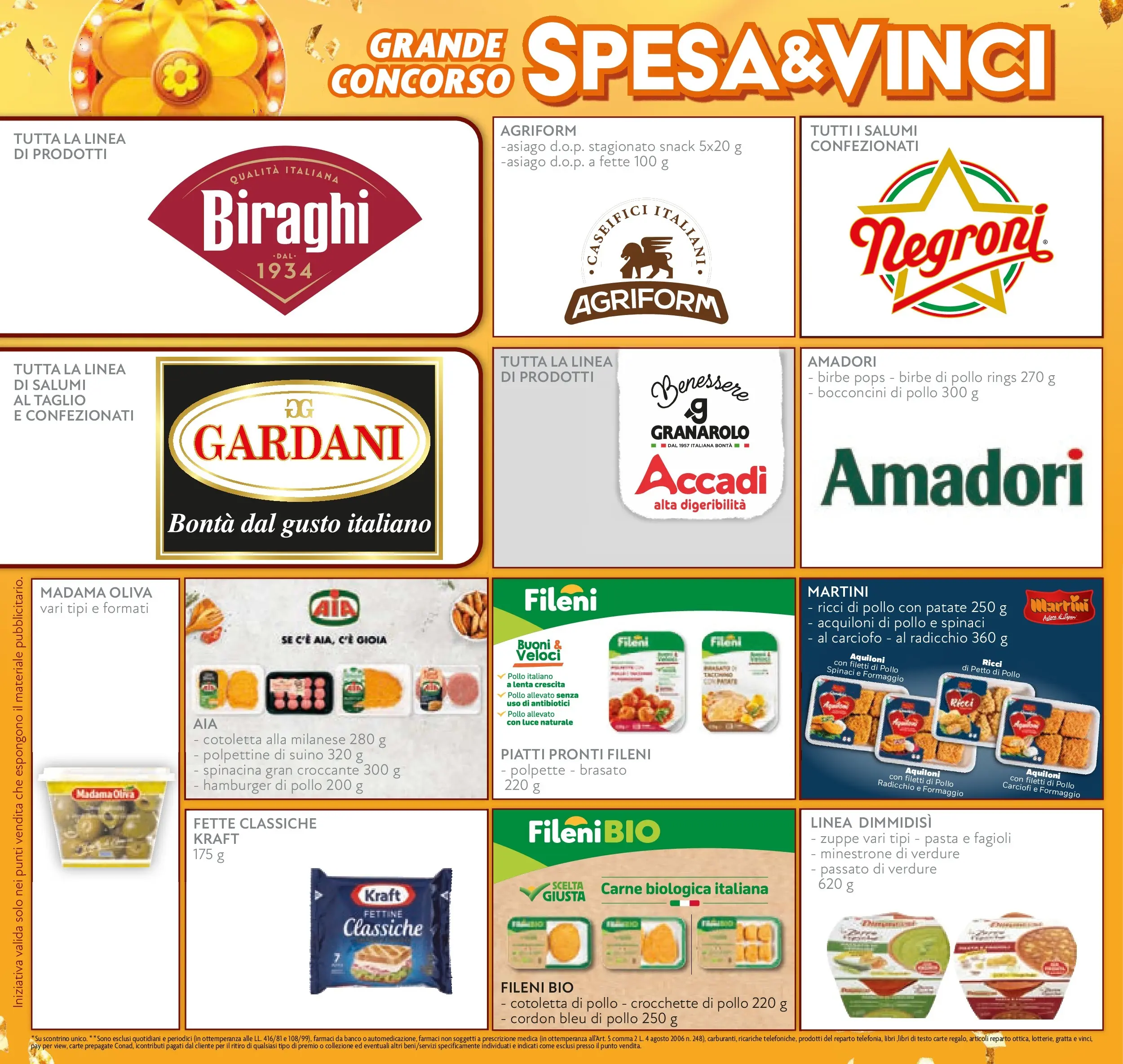 Volantino Conad dal 21/10/2025 > Anteprima | Pagina: 6 | Prodotti: Petto di Pollo, Pollo, Carciofi, Polpette