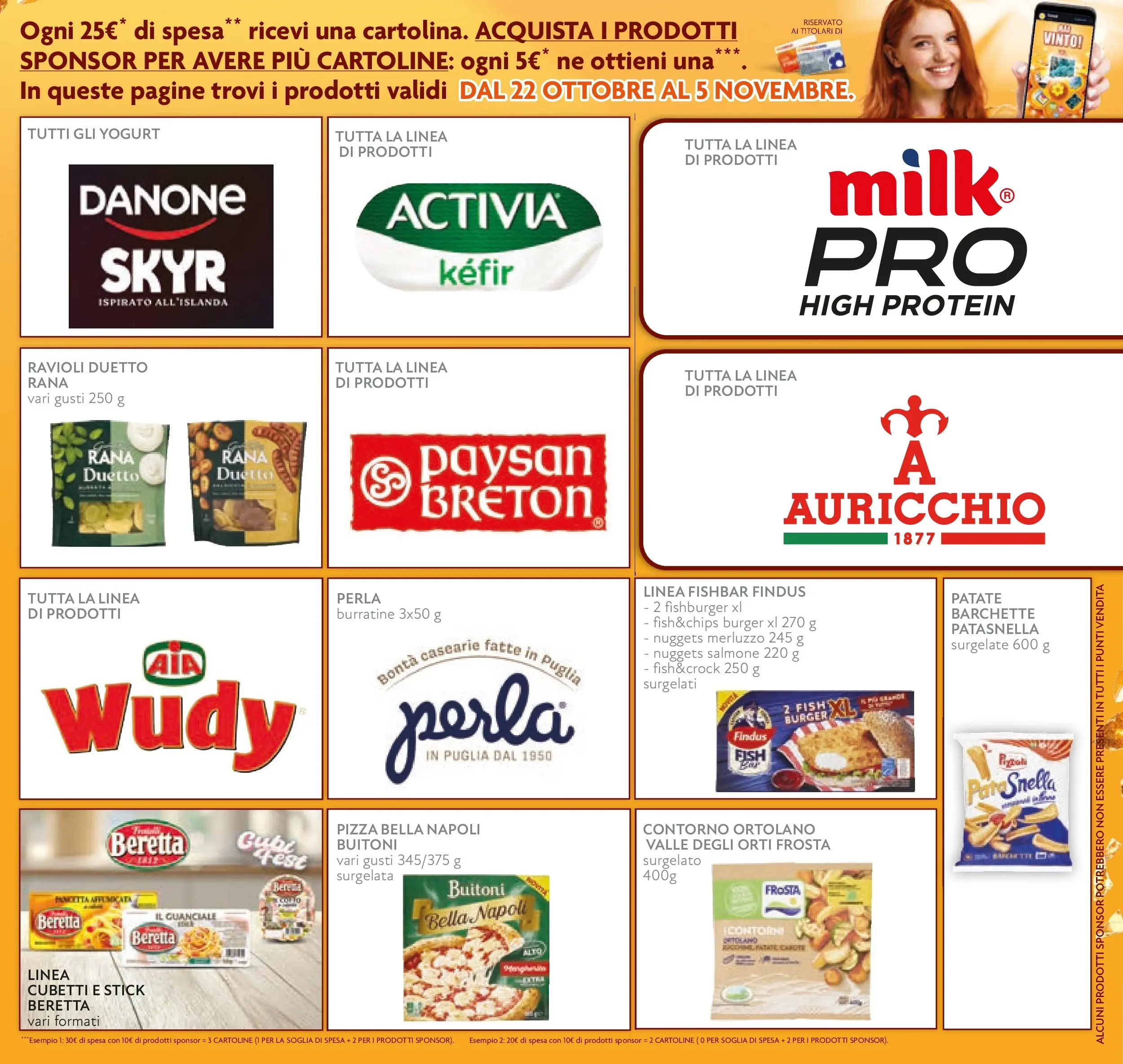 Volantino Conad dal 21/10/2025 > Anteprima | Pagina: 7 | Prodotti: Pizza, Salmone, Merluzzo, Nuggets