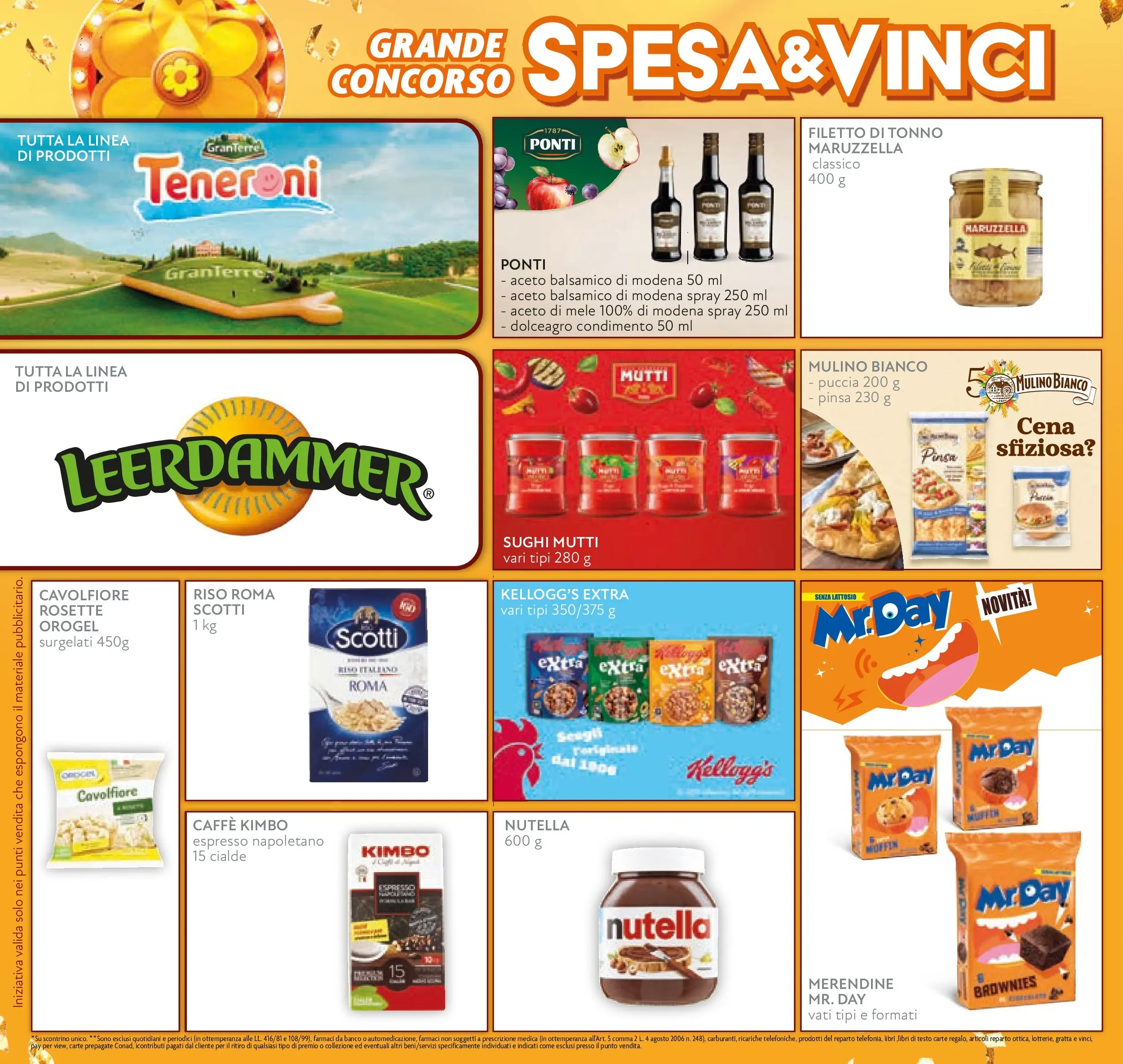 Volantino Conad dal 21/10/2025 > Anteprima | Pagina: 8 | Prodotti: Aceto di mele, Cavolfiore, Aceto, Merendine