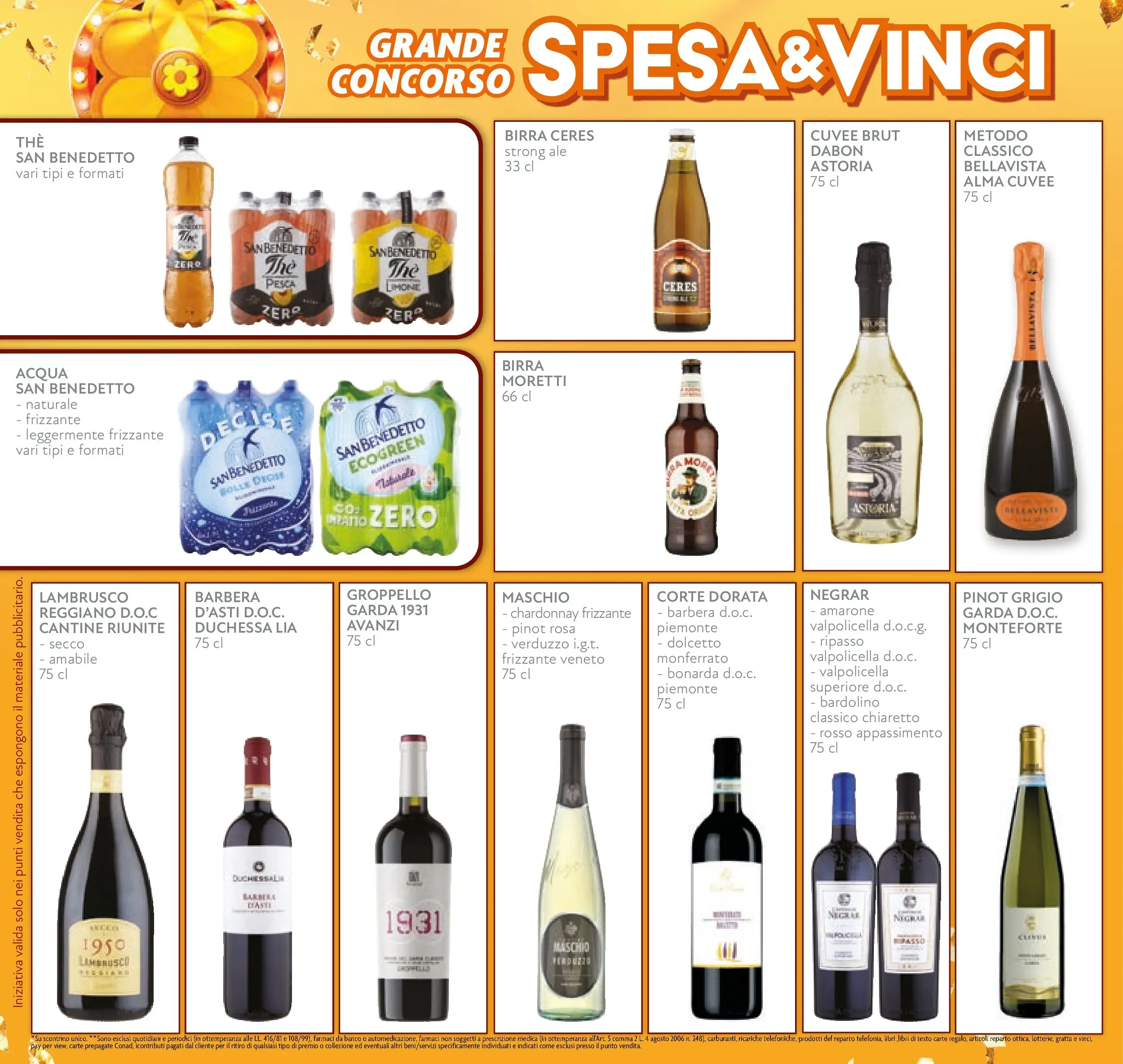 Volantino Conad dal 21/10/2025 > Anteprima | Pagina: 10 | Prodotti: Limone, Birra Moretti, Ceres, The