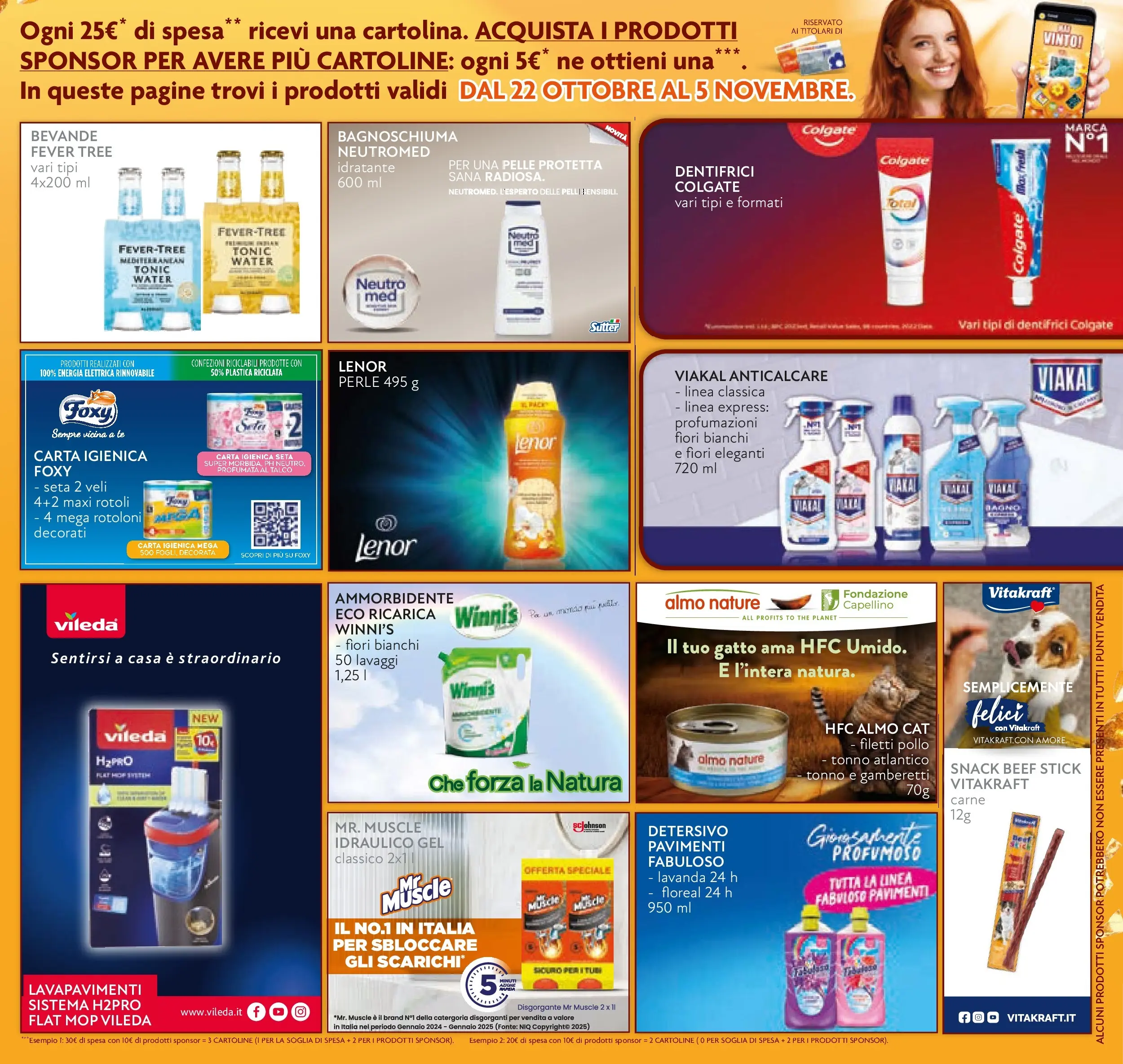 Volantino Conad dal 21/10/2025 > Anteprima | Pagina: 11 | Prodotti: Pollo, Ammorbidente, Tonno, Bagno
