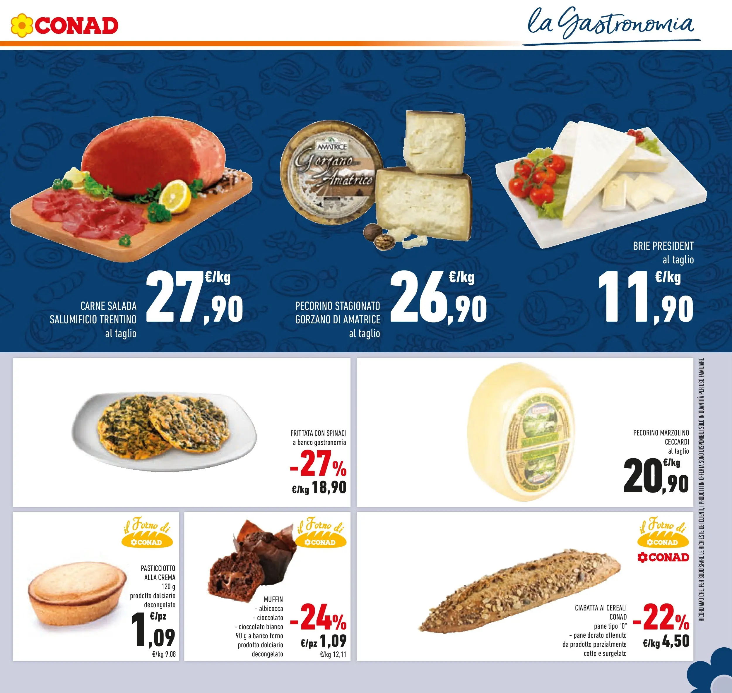 Volantino Conad dal 21/10/2025 > Anteprima | Pagina: 31 | Prodotti: Crema, Cereali, Spinaci, Pecorino