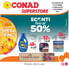 Sconti fino al 50%