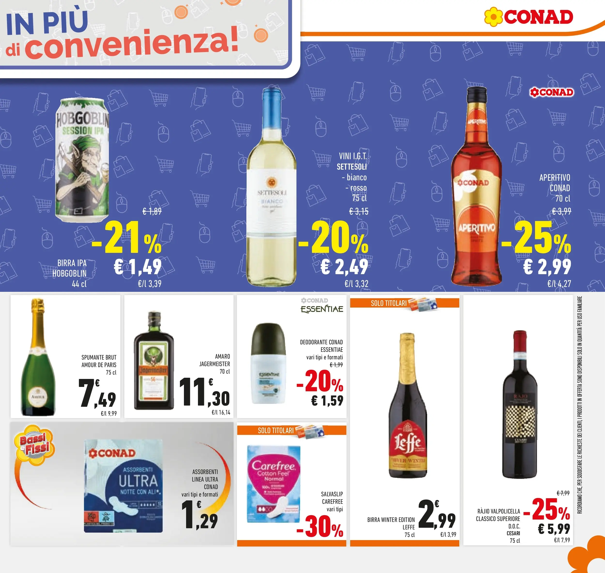 Volantino Conad dal 21/10/2025 > Anteprima | Pagina: 41 | Prodotti: Deodorante, Spumante, Amaro, Aperitivo