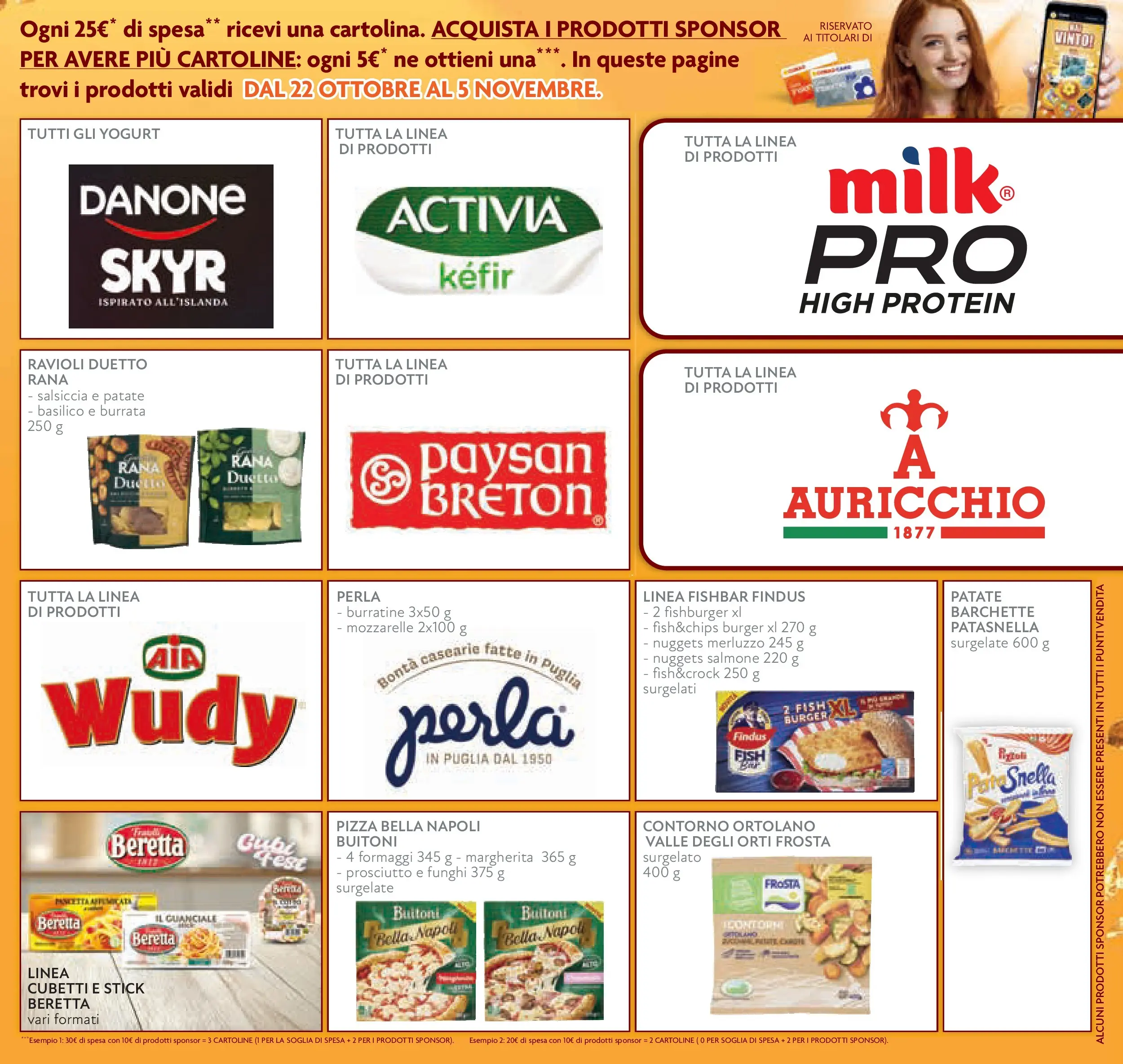 Volantino Conad dal 21/10/2025 > Anteprima | Pagina: 5 | Prodotti: Pizza, Salmone, Nuggets, Ravioli