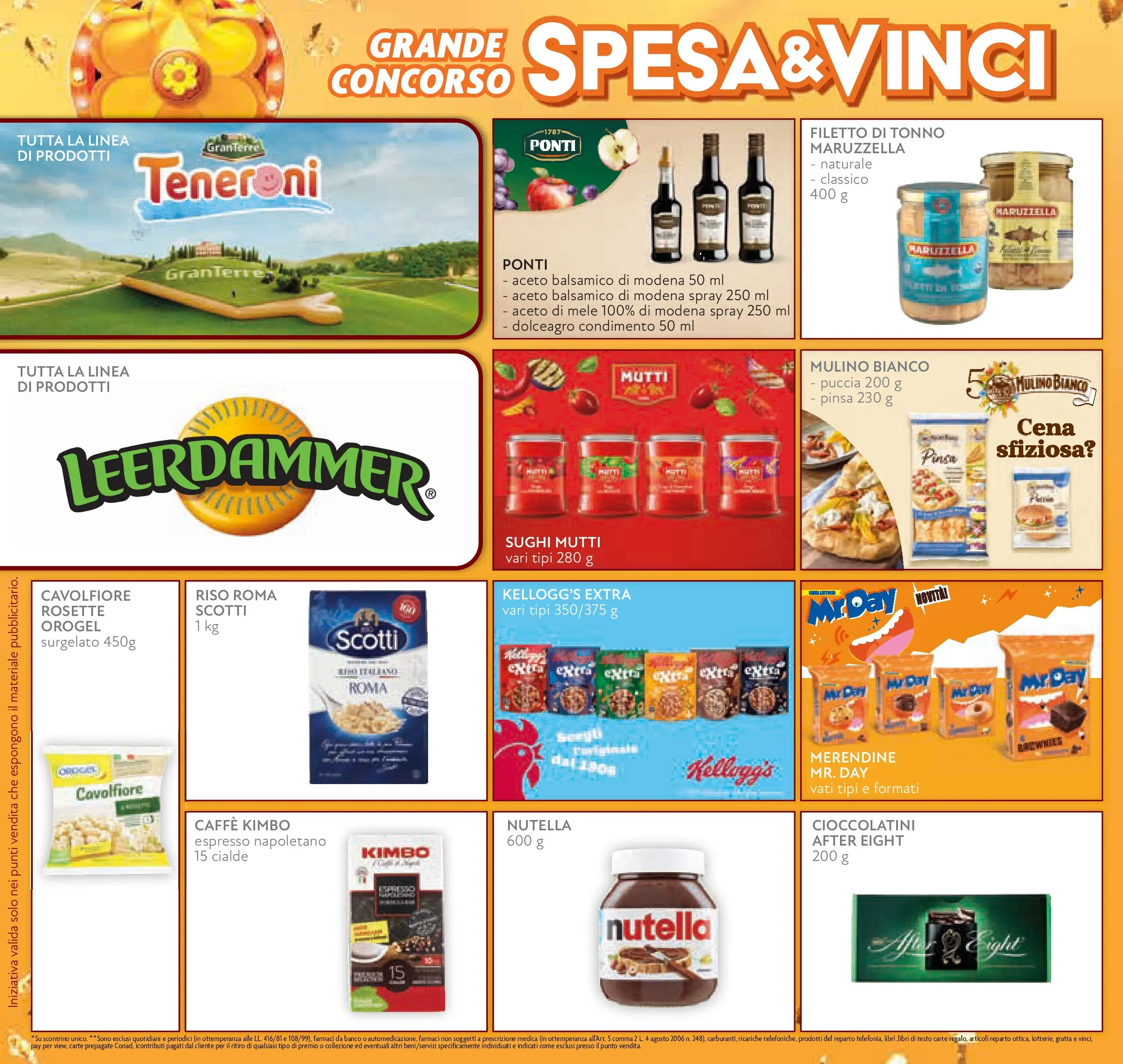 Volantino Conad dal 21/10/2025 > Anteprima | Pagina: 6 | Prodotti: Aceto di mele, Tonno, Merendine, Cioccolatini