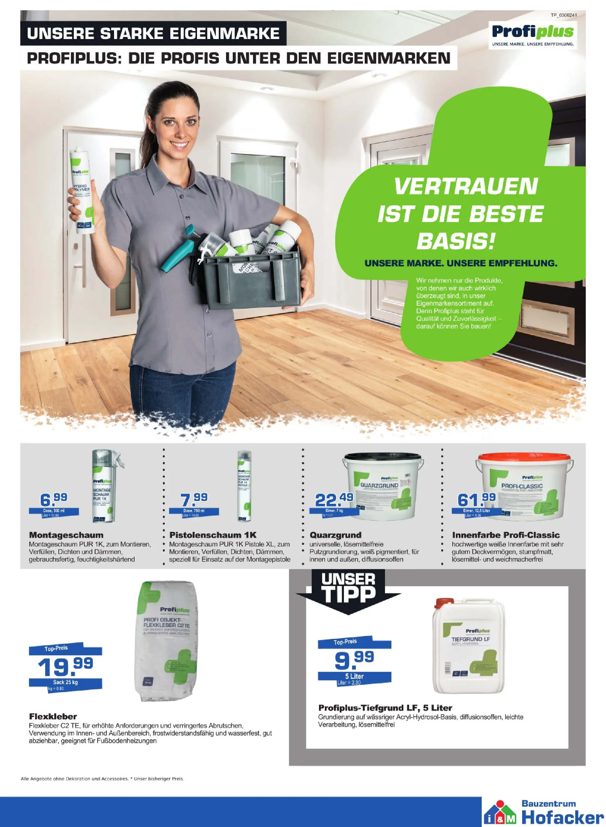 Entdecke - Bauzentrum Hofacker: Bauen mit Qualität (ab 24.10.2025) zum Blättern | Seite: 5