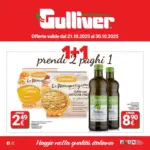 Gulliver Prendi 2, paghi 1 - al 30.10.2025