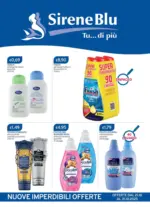 Sirene Blu NUOVE IMPERDIBILI OFFERTE - al 31.10.2025