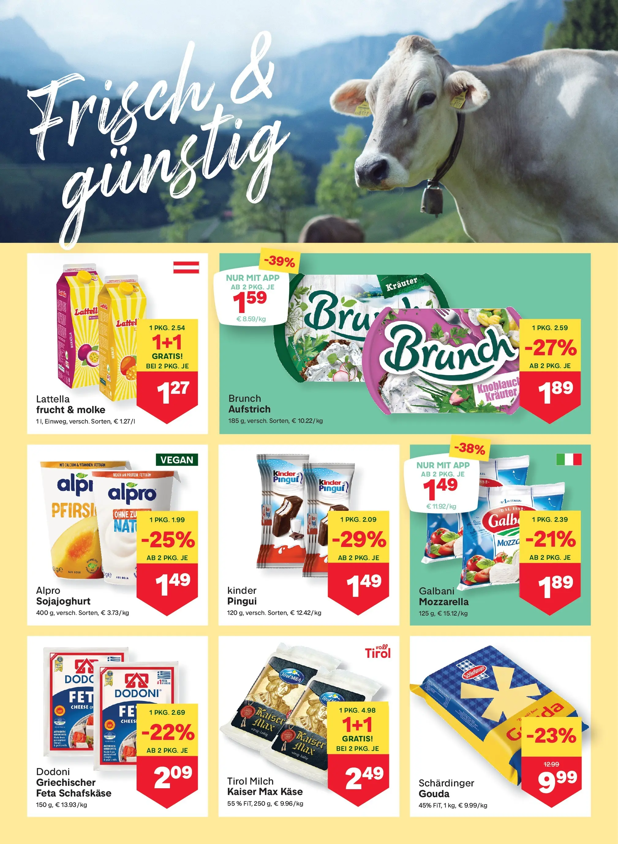 MPREIS Steyr von 29.10.2025 - Aktuelle Angebote | Seite: 5 | Produkte: Mango, Knoblauch, Milch, Käse