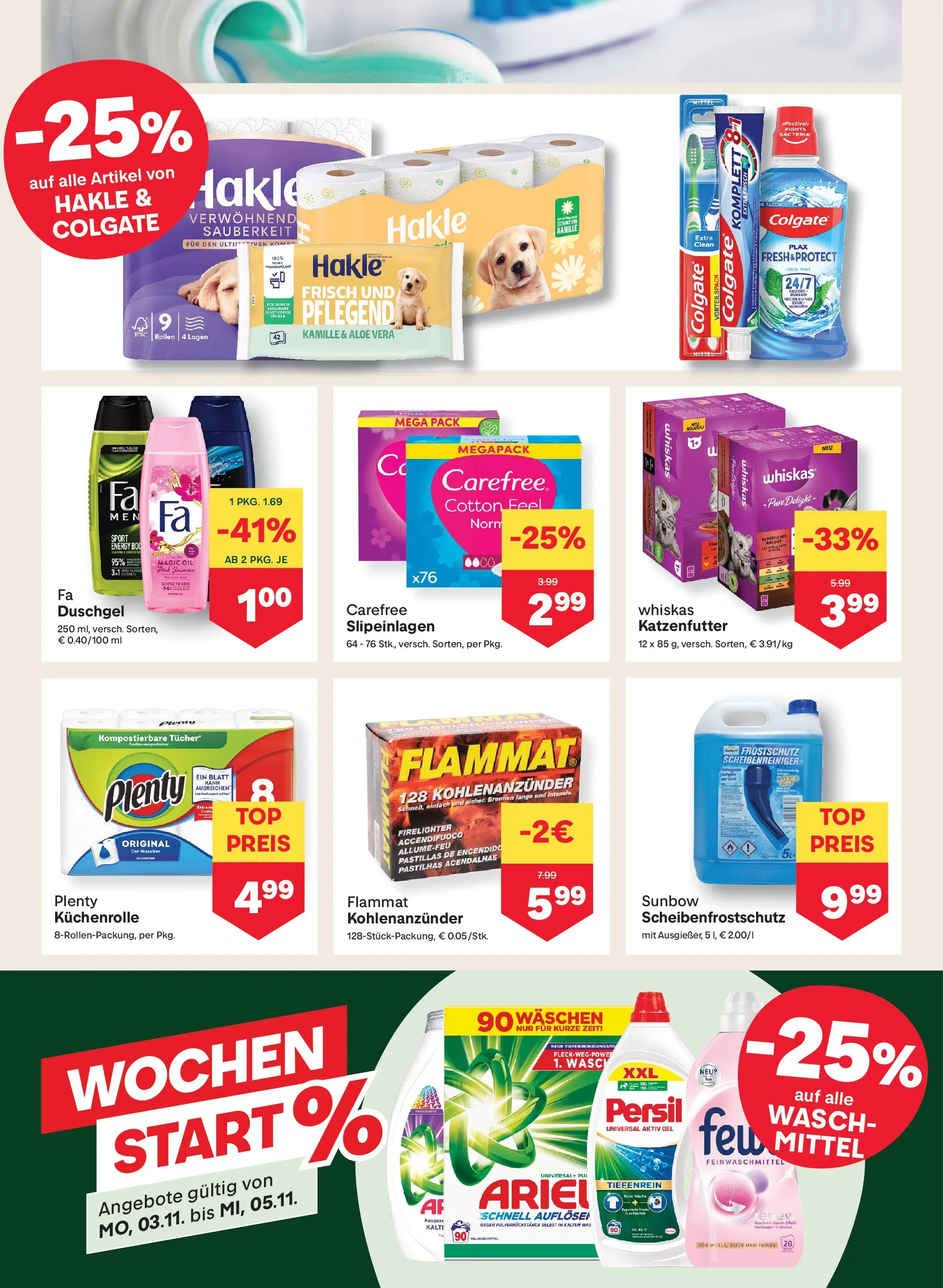 MPREIS Steyr von 29.10.2025 - Aktuelle Angebote | Seite: 15 | Produkte: Duschgel